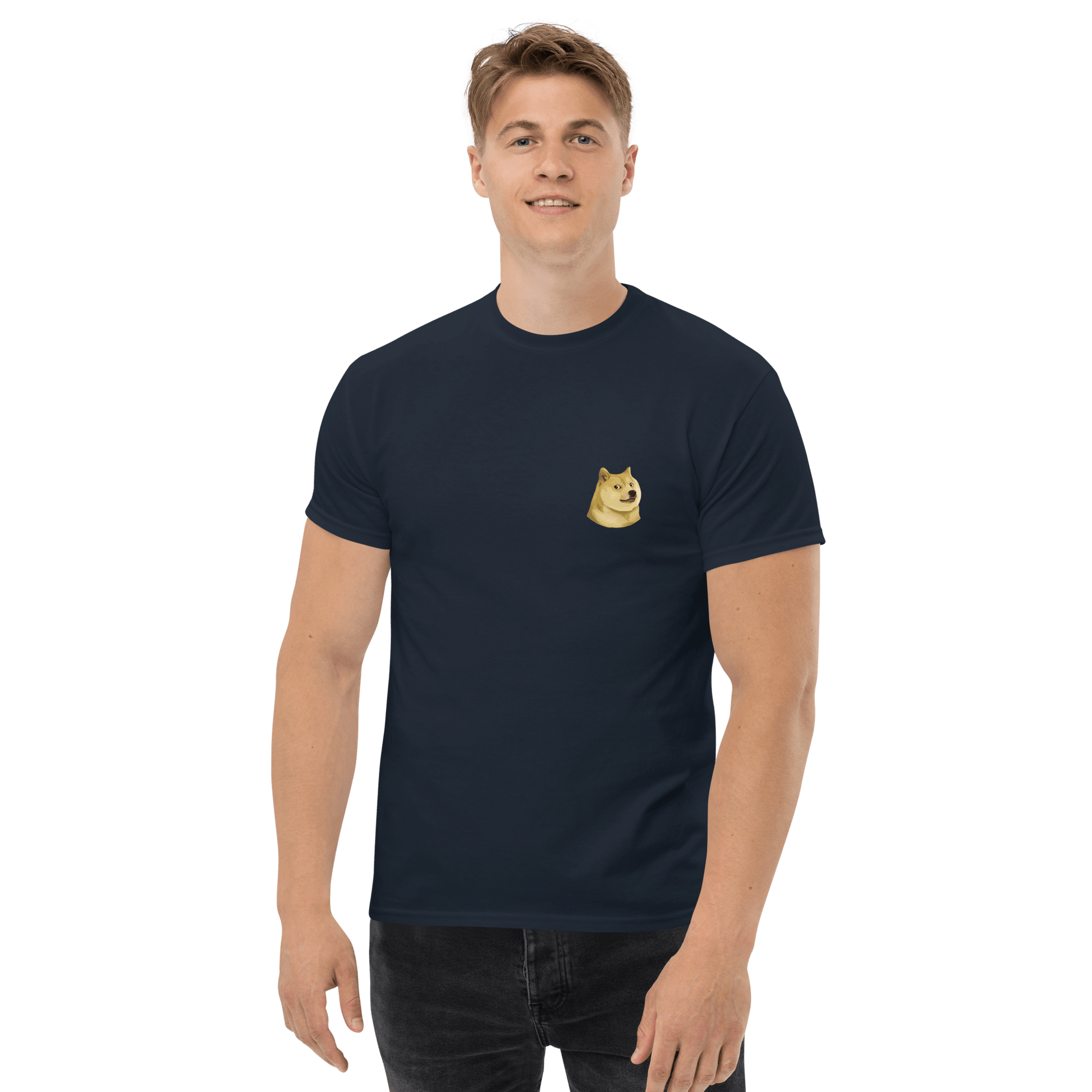 Doge Classic T-Shirt Meme - Royal | Shirtposting