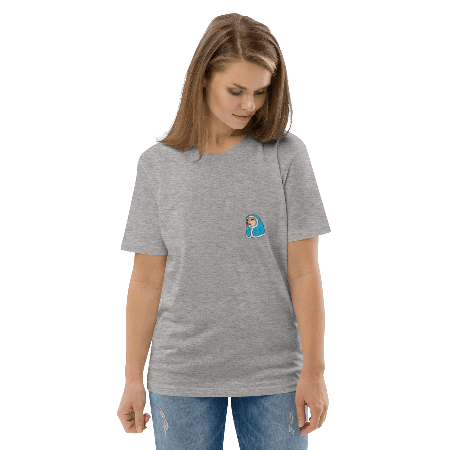 Doge Premium Organic T-Shirt Meme - Cotton Pink | Shirtposting