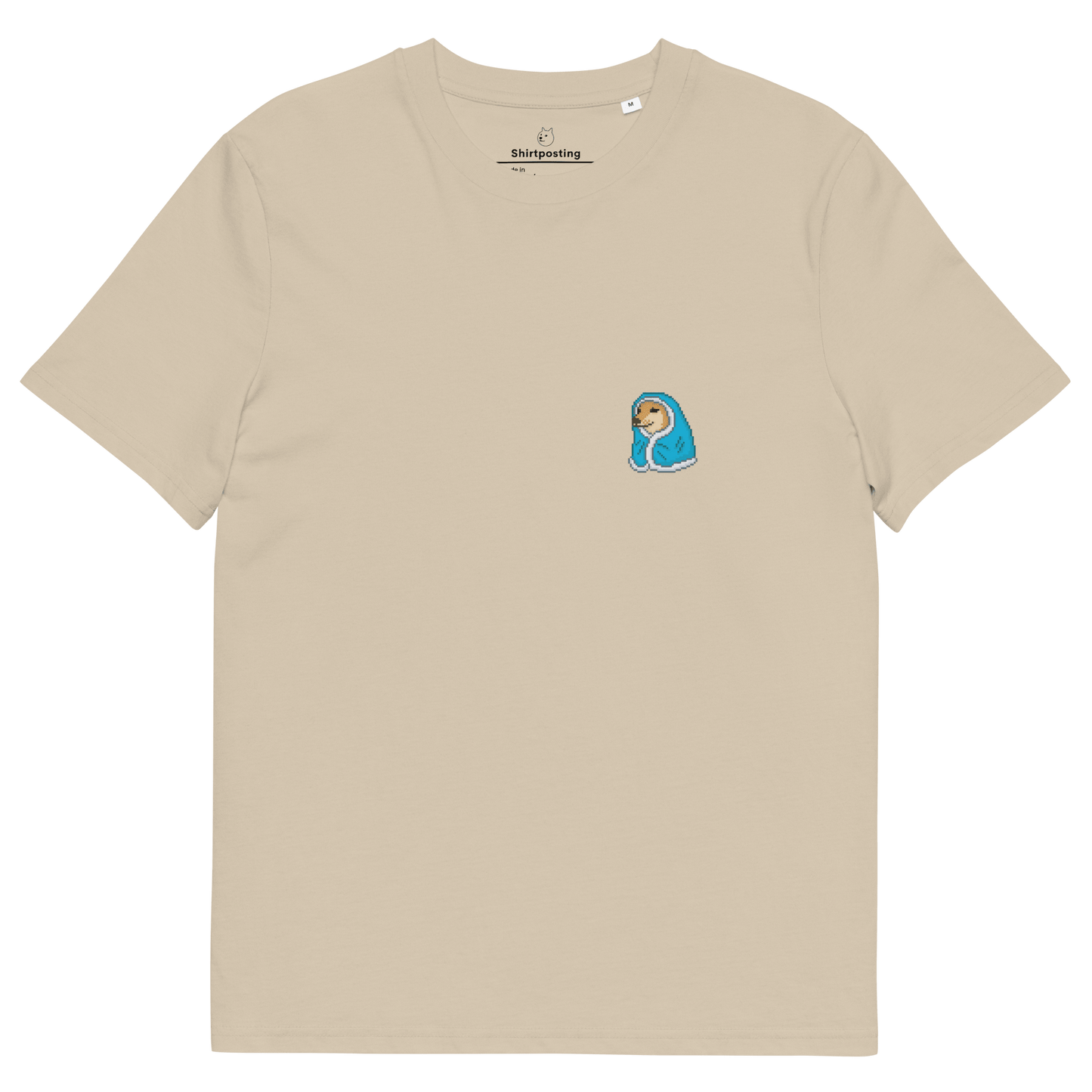 Doge Premium Organic T-Shirt Meme - Desert Dust | Shirtposting