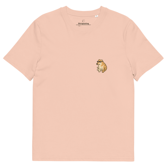 Doge Premium Organic T-Shirt Meme - Fraiche Peche | Shirtposting
