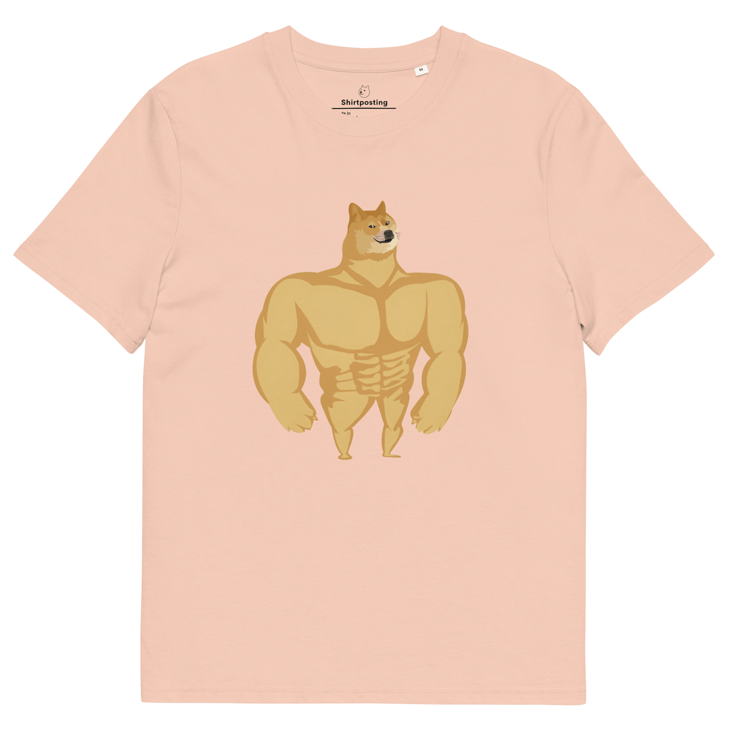 Doge Premium Organic T-Shirt Meme - Fraiche Peche | Shirtposting