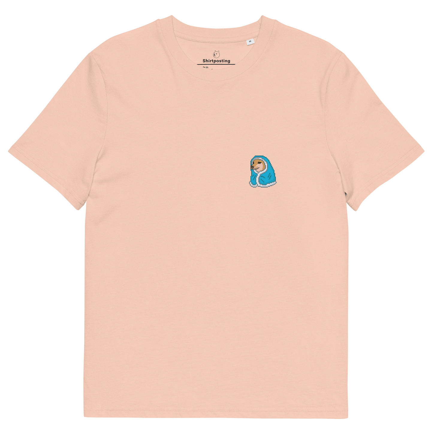 Doge Premium Organic T-Shirt Meme - Fraiche Peche | Shirtposting