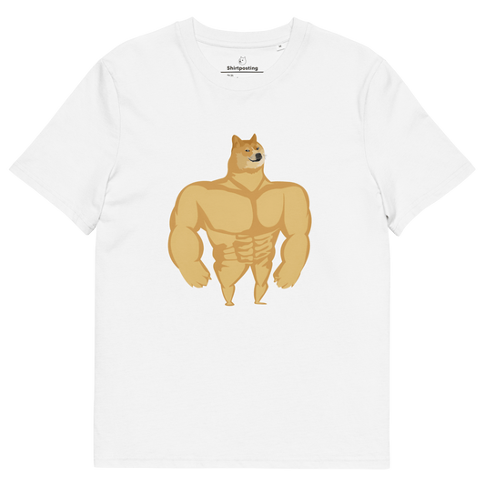 Doge Premium Organic T-Shirt Meme - White | Shirtposting