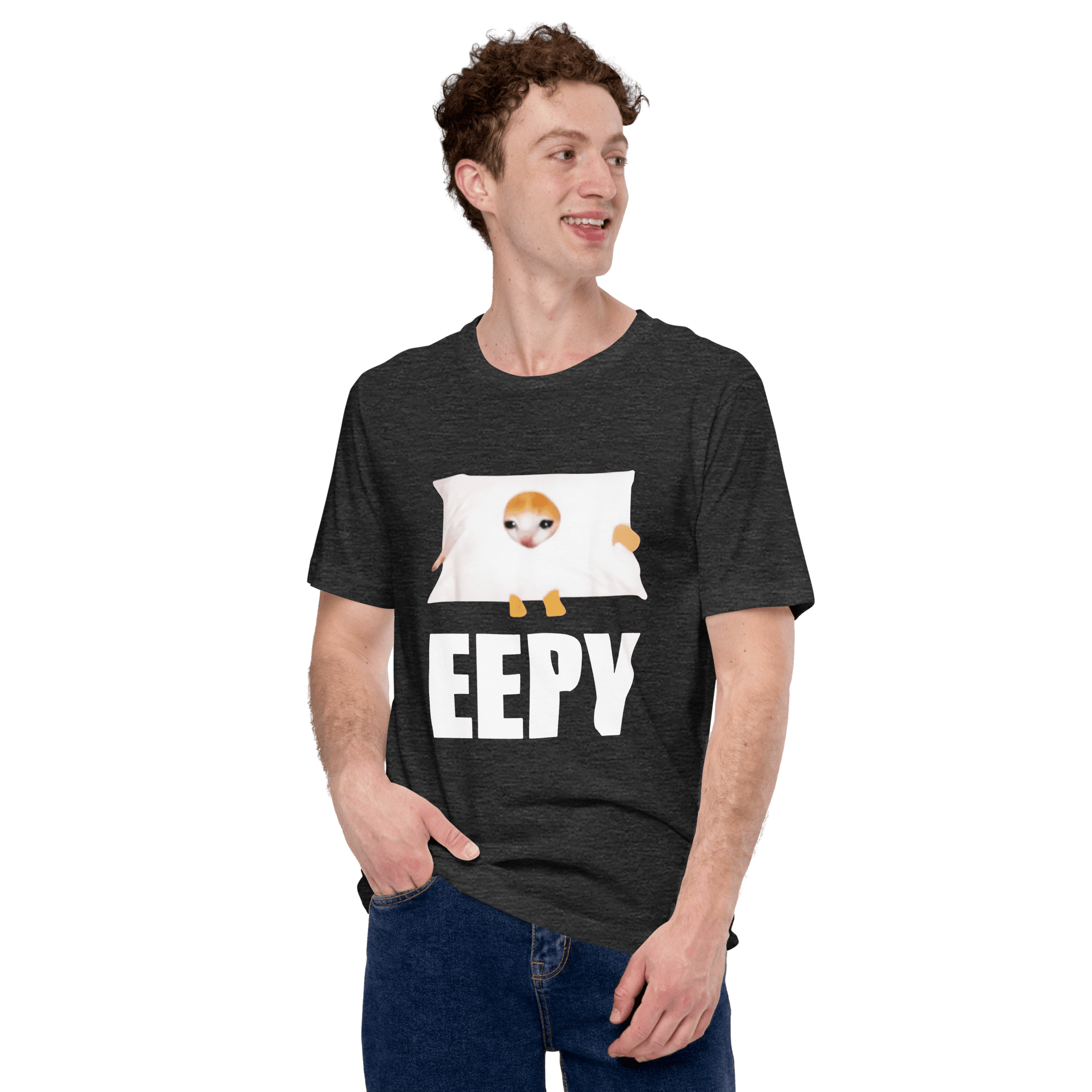 Eepy Classic T-Shirt Meme - Military Green | Shirtposting