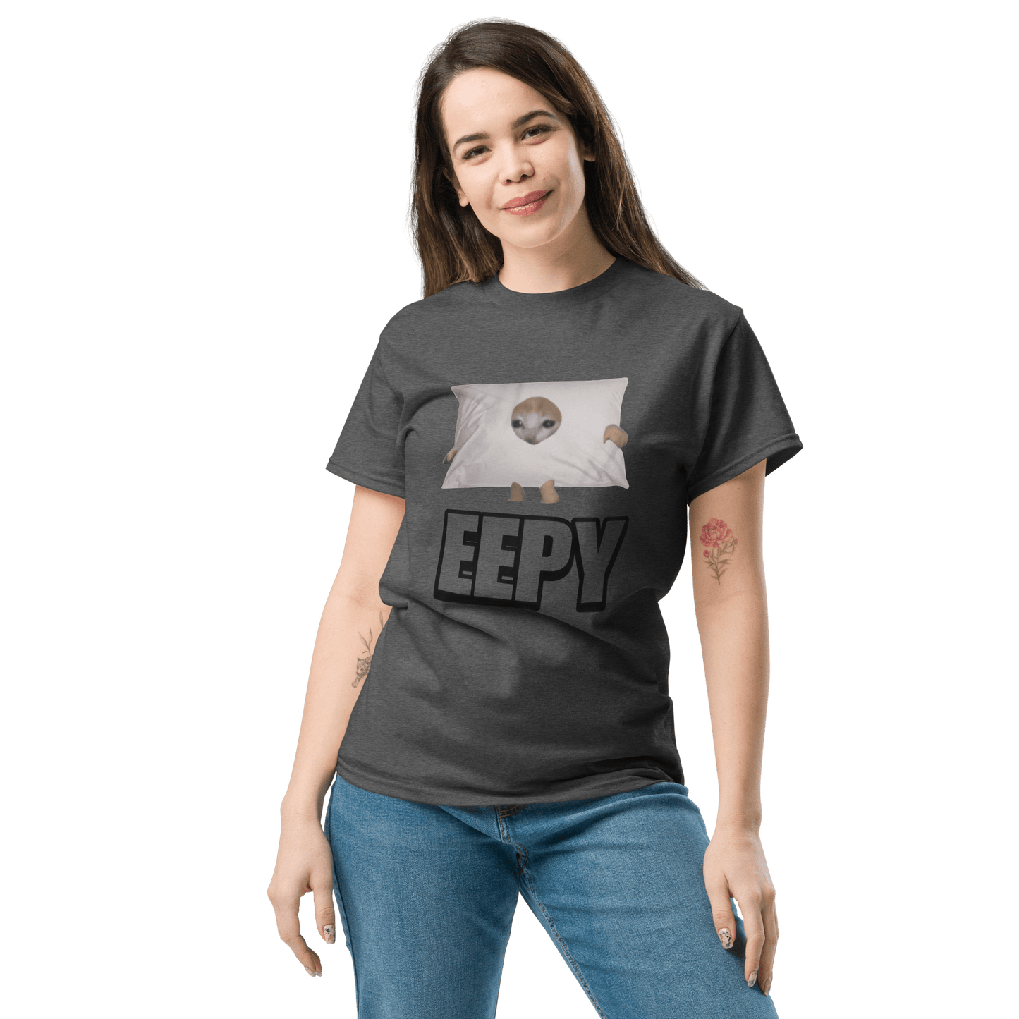 Eepy Classic T-Shirt Meme - Royal | Shirtposting