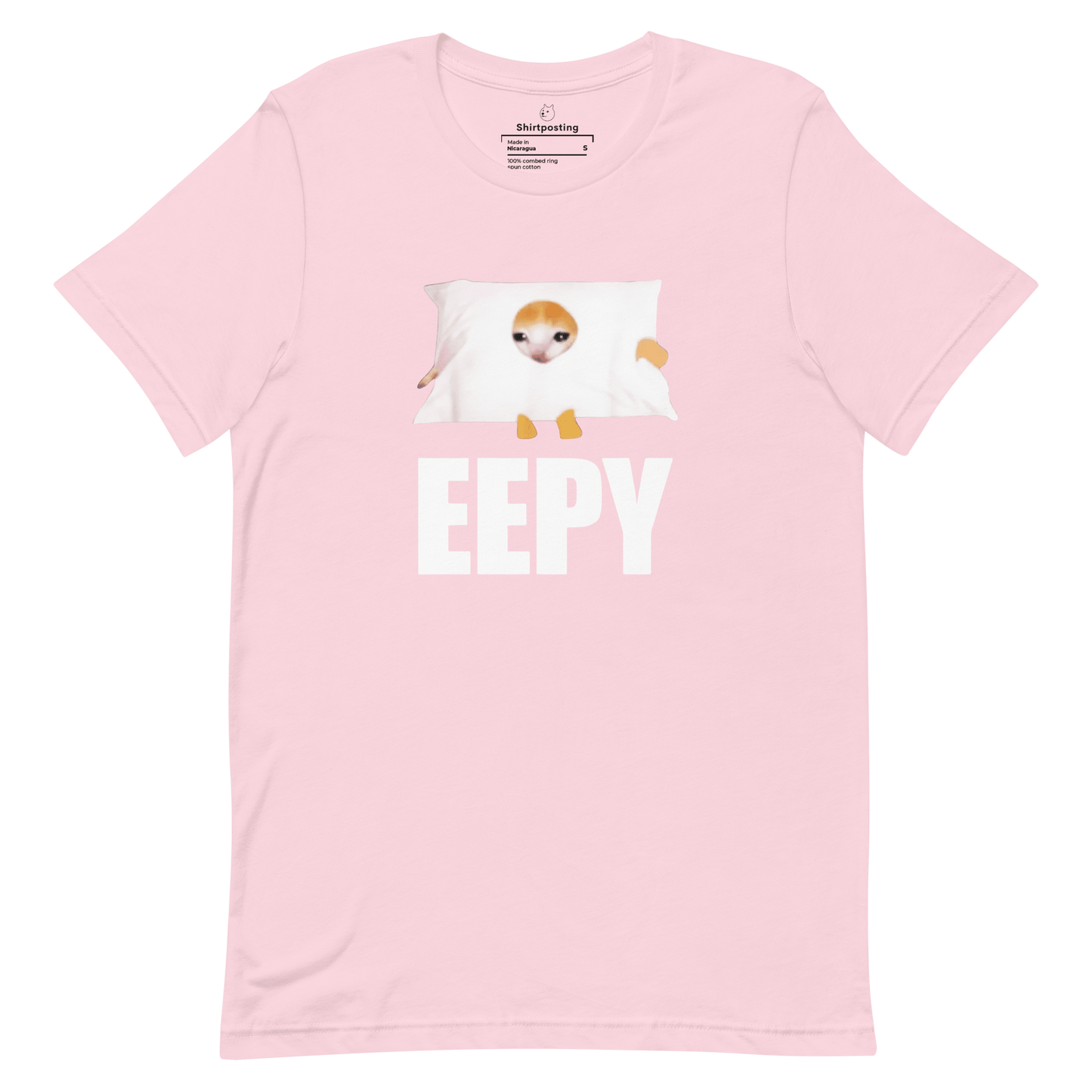 Eepy Classic T-Shirt Meme - Soft Pink | Shirtposting