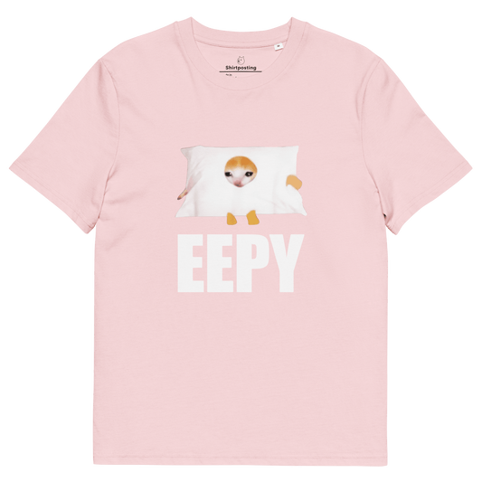 Eepy Premium Organic T-Shirt Meme - Cotton Pink | Shirtposting