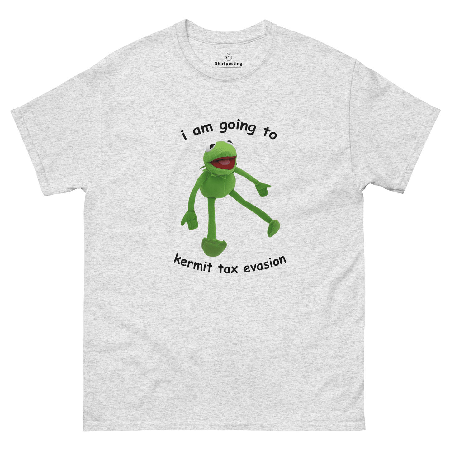 Frog Meme Classic T-Shirt Meme - Ash | Shirtposting