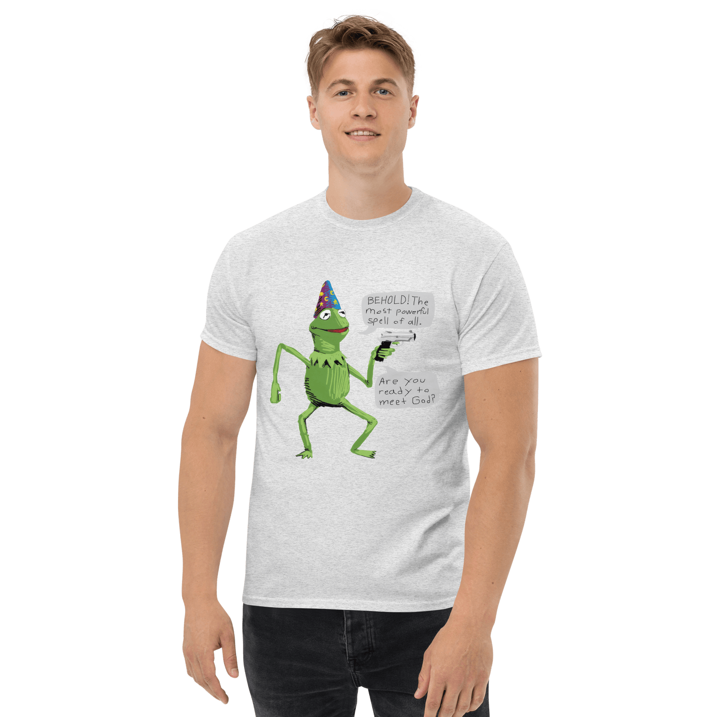 Frog Meme Classic T-Shirt Meme - Ash | Shirtposting