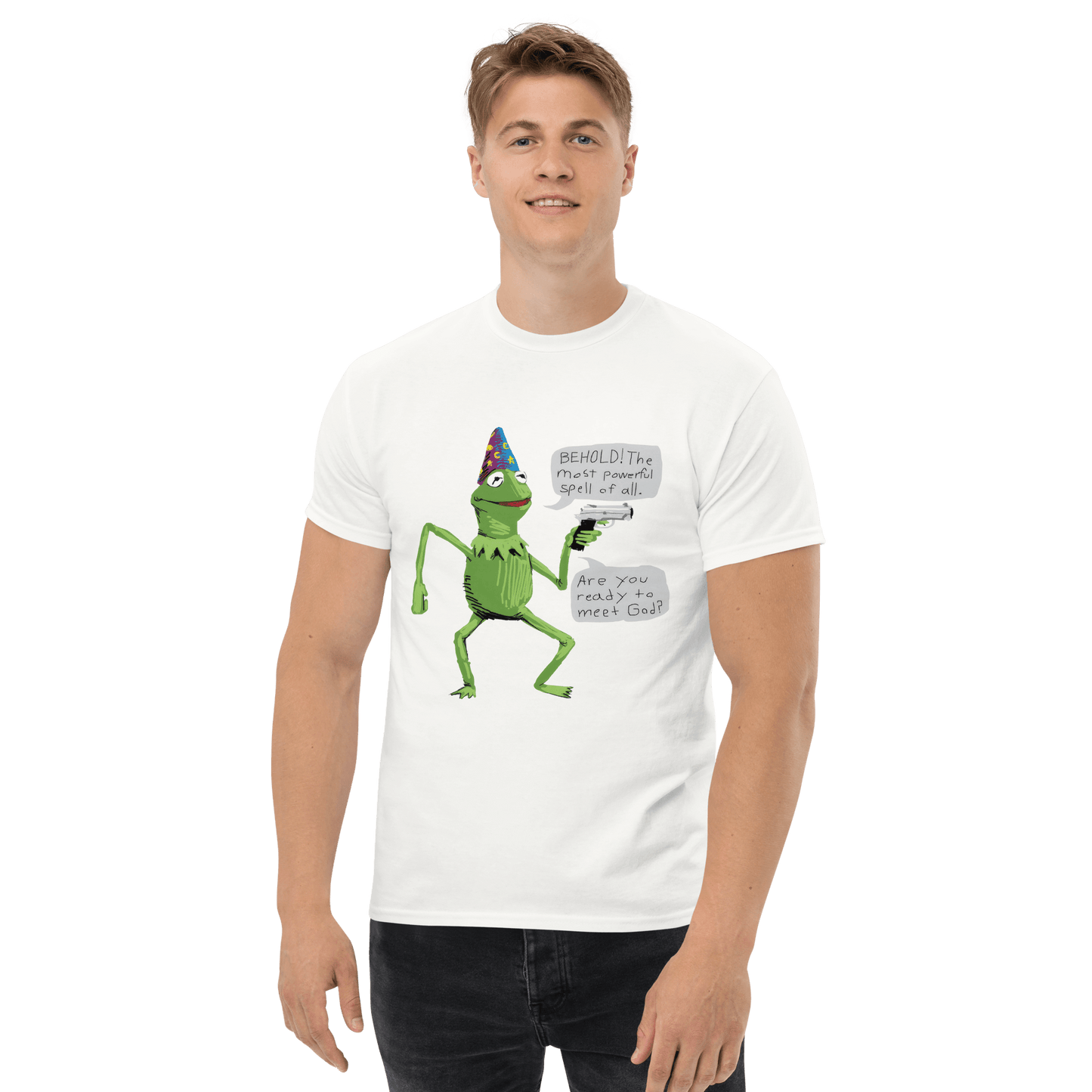 Frog Meme Classic T-Shirt Meme - Ash | Shirtposting