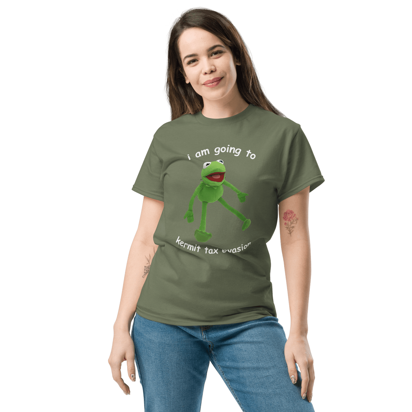 Frog Meme Classic T-Shirt Meme - Black | Shirtposting