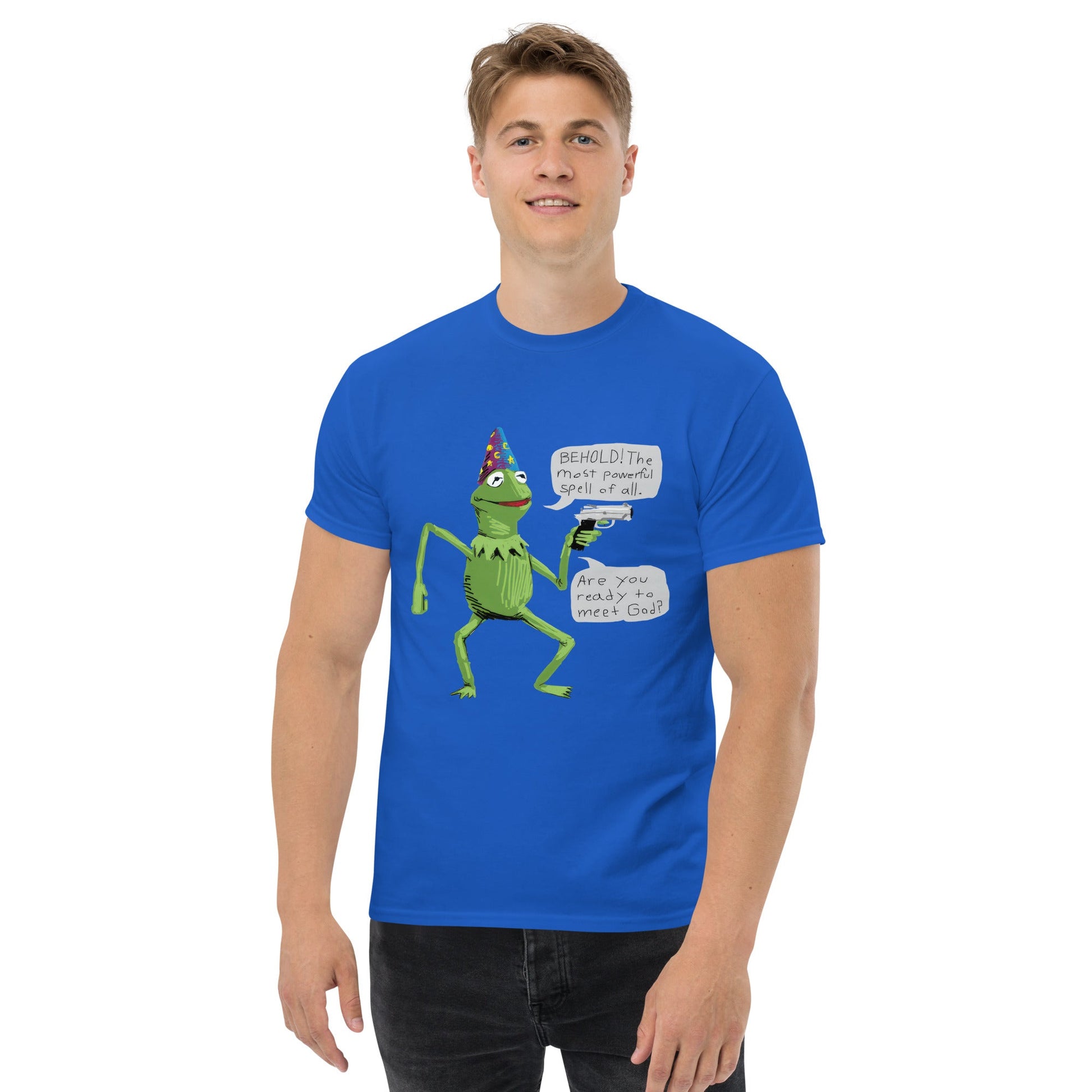 Frog Meme Classic T-Shirt Meme - Royal | Shirtposting