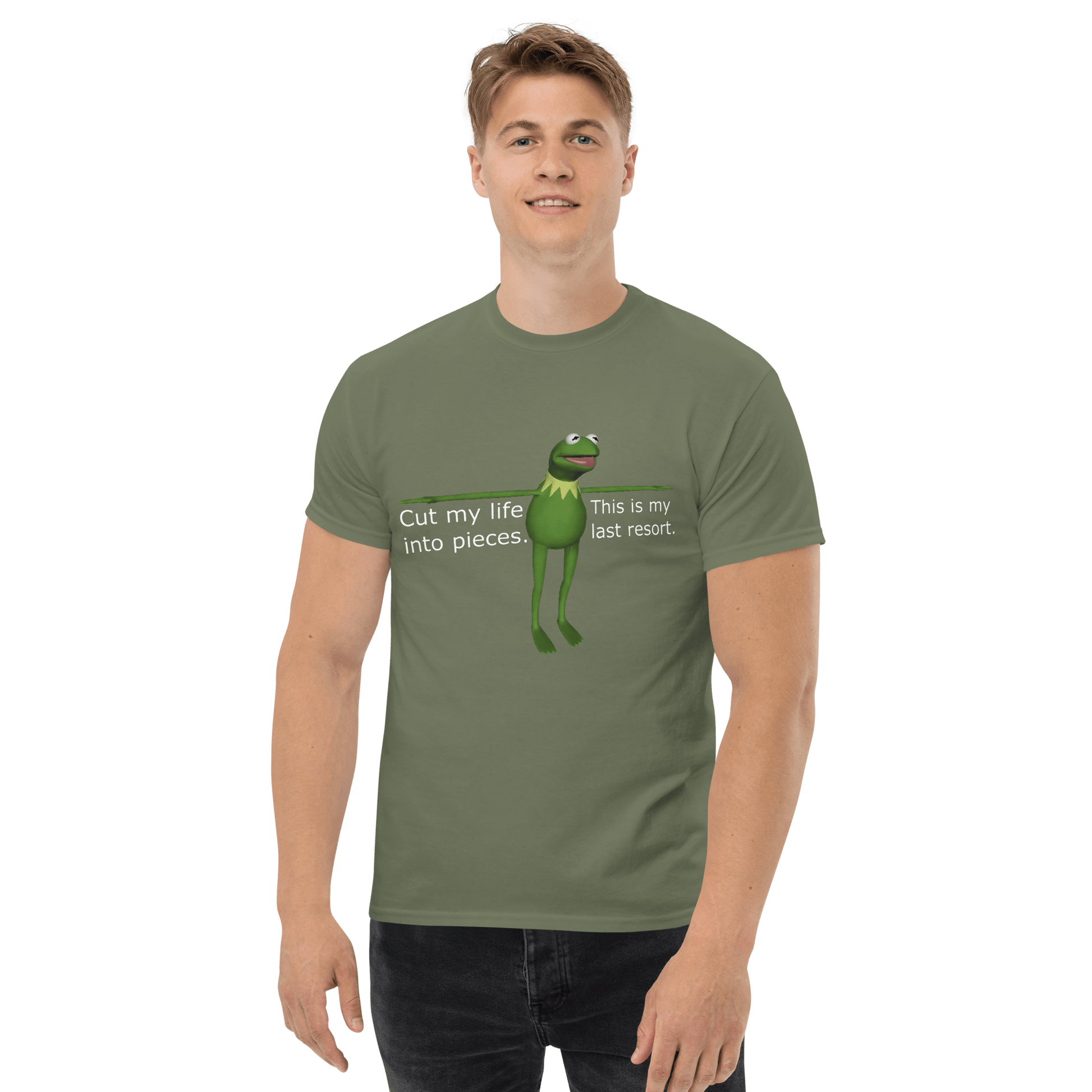 Frog Meme Classic T-Shirt Meme - Royal | Shirtposting