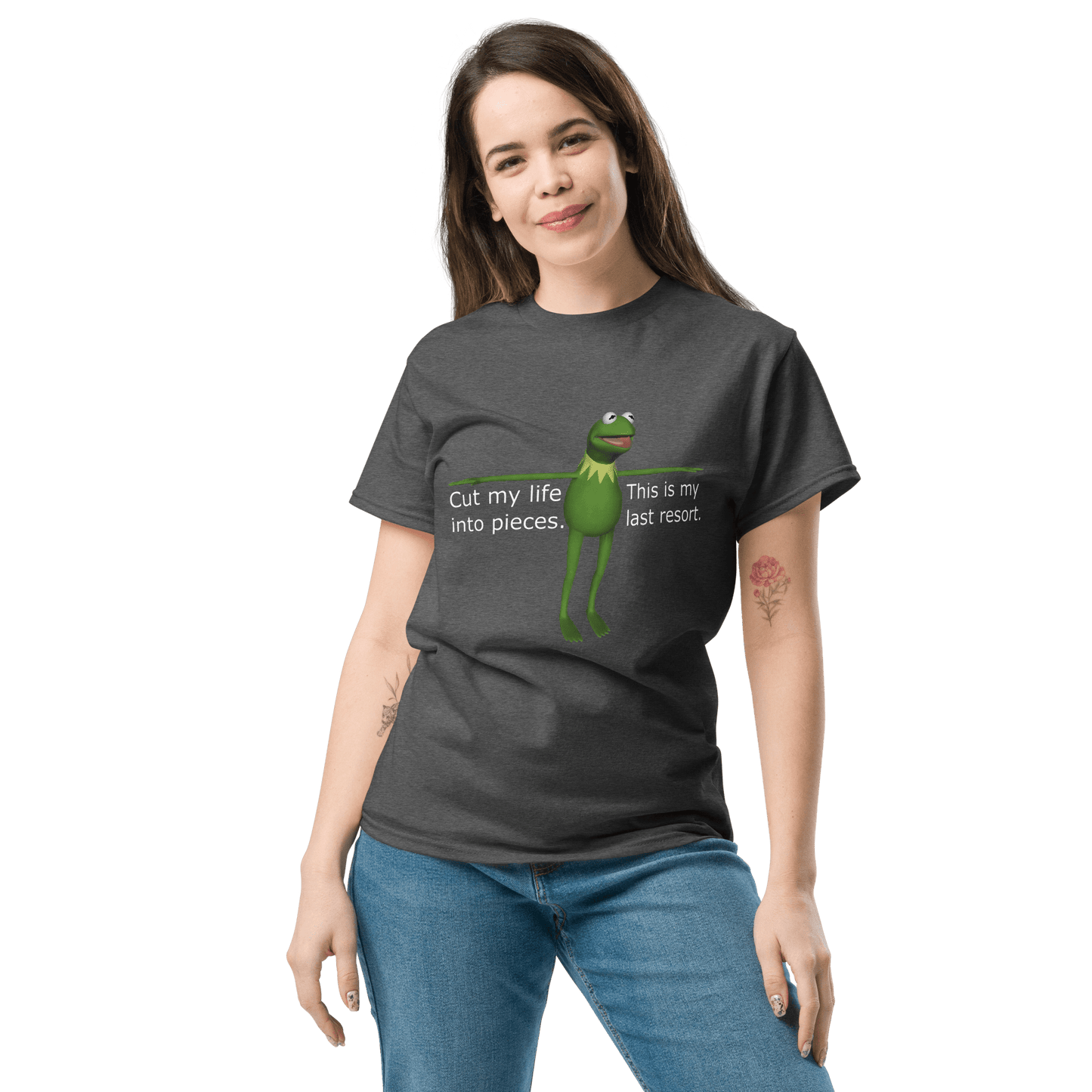 Frog Meme Classic T-Shirt Meme - Royal | Shirtposting