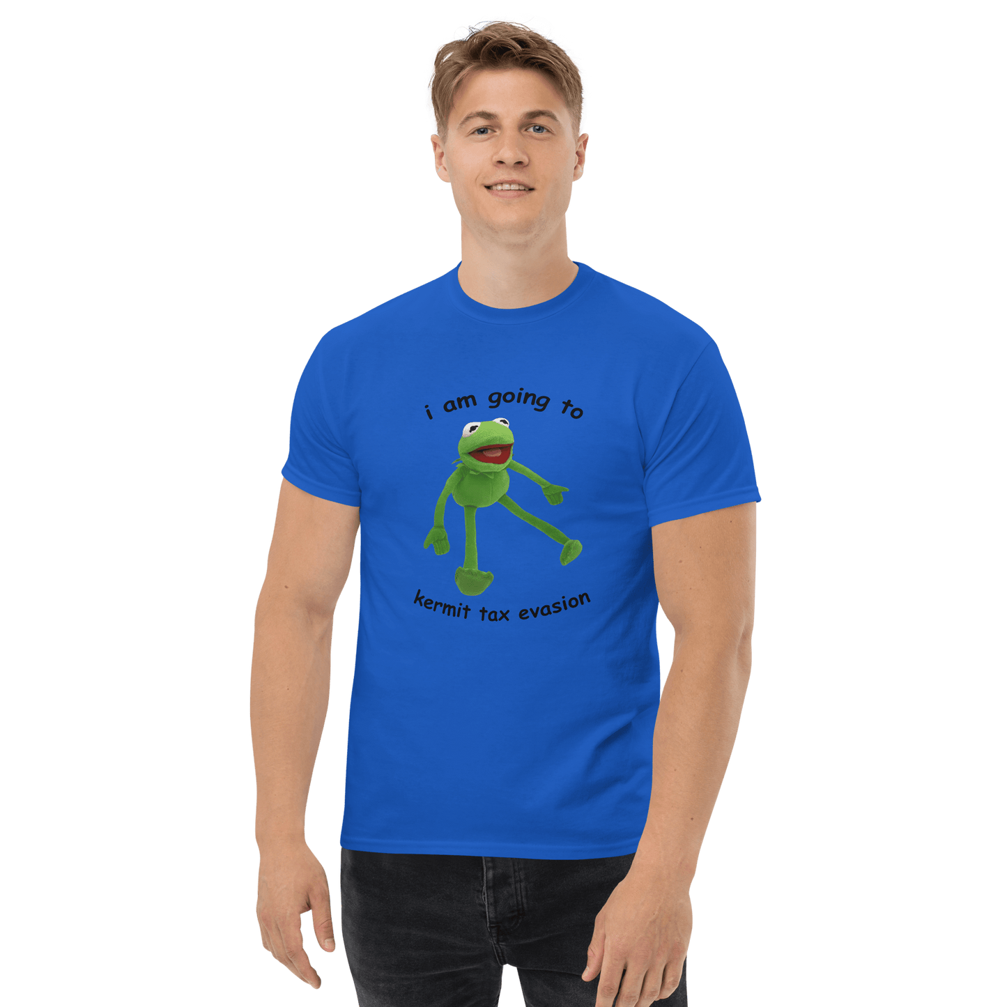 Frog Meme Classic T-Shirt Meme - Royal | Shirtposting