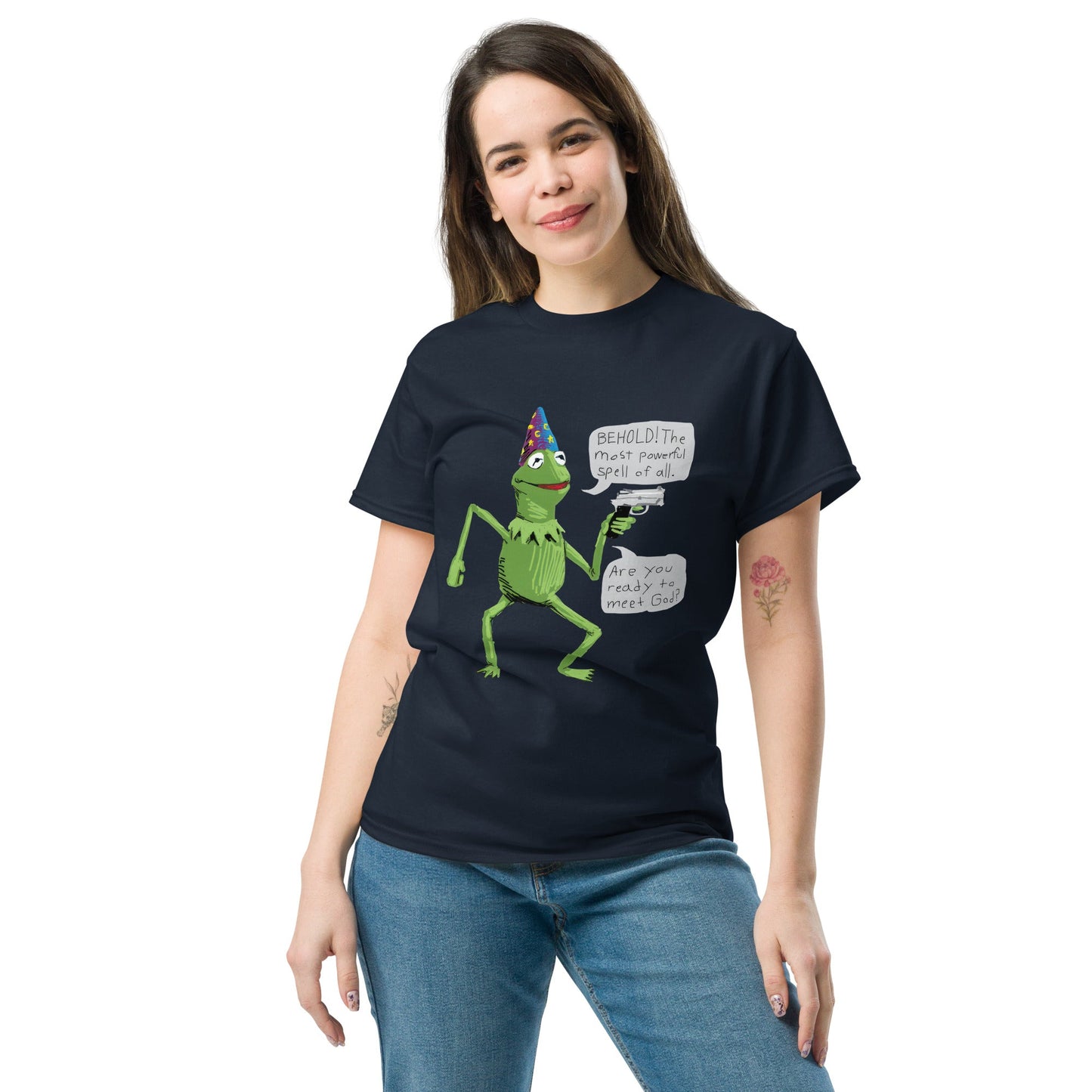 Frog Meme Classic T-Shirt Meme - Royal | Shirtposting