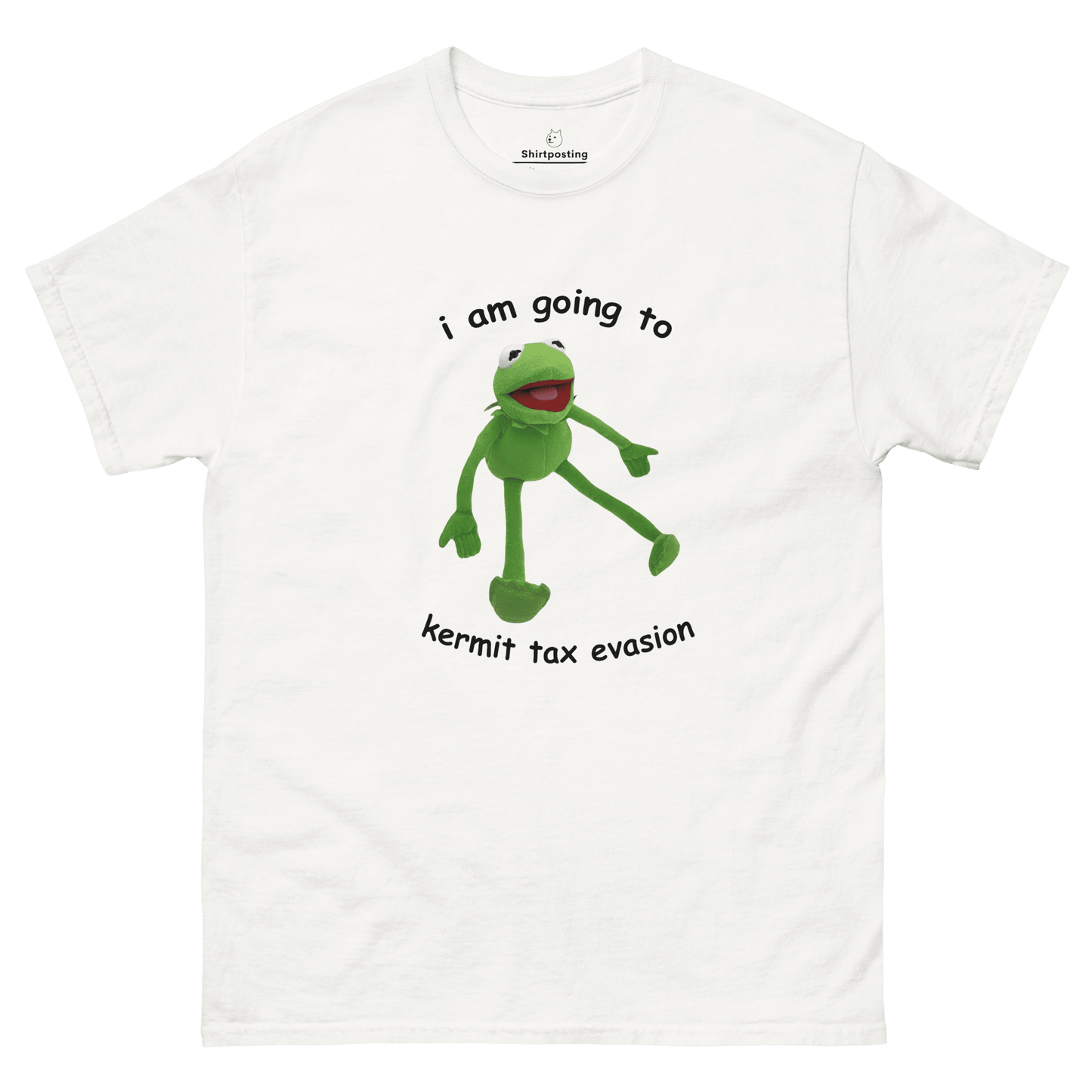 Frog Meme Classic T-Shirt Meme - White | Shirtposting
