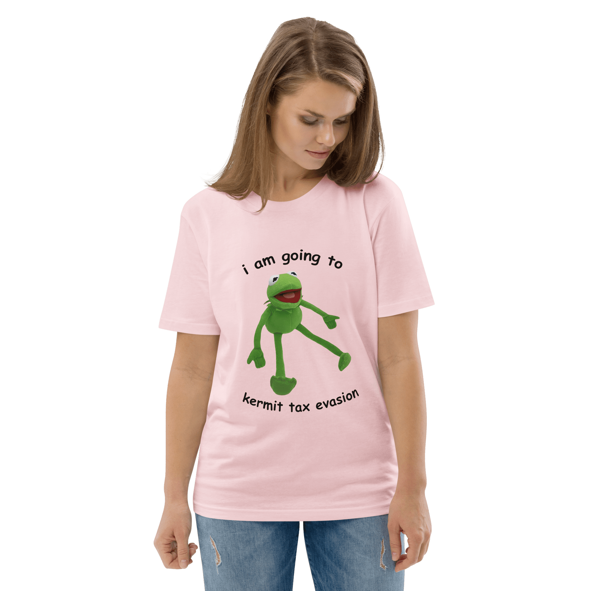 Frog Meme Premium Organic T-Shirt Meme - Desert Dust | Shirtposting