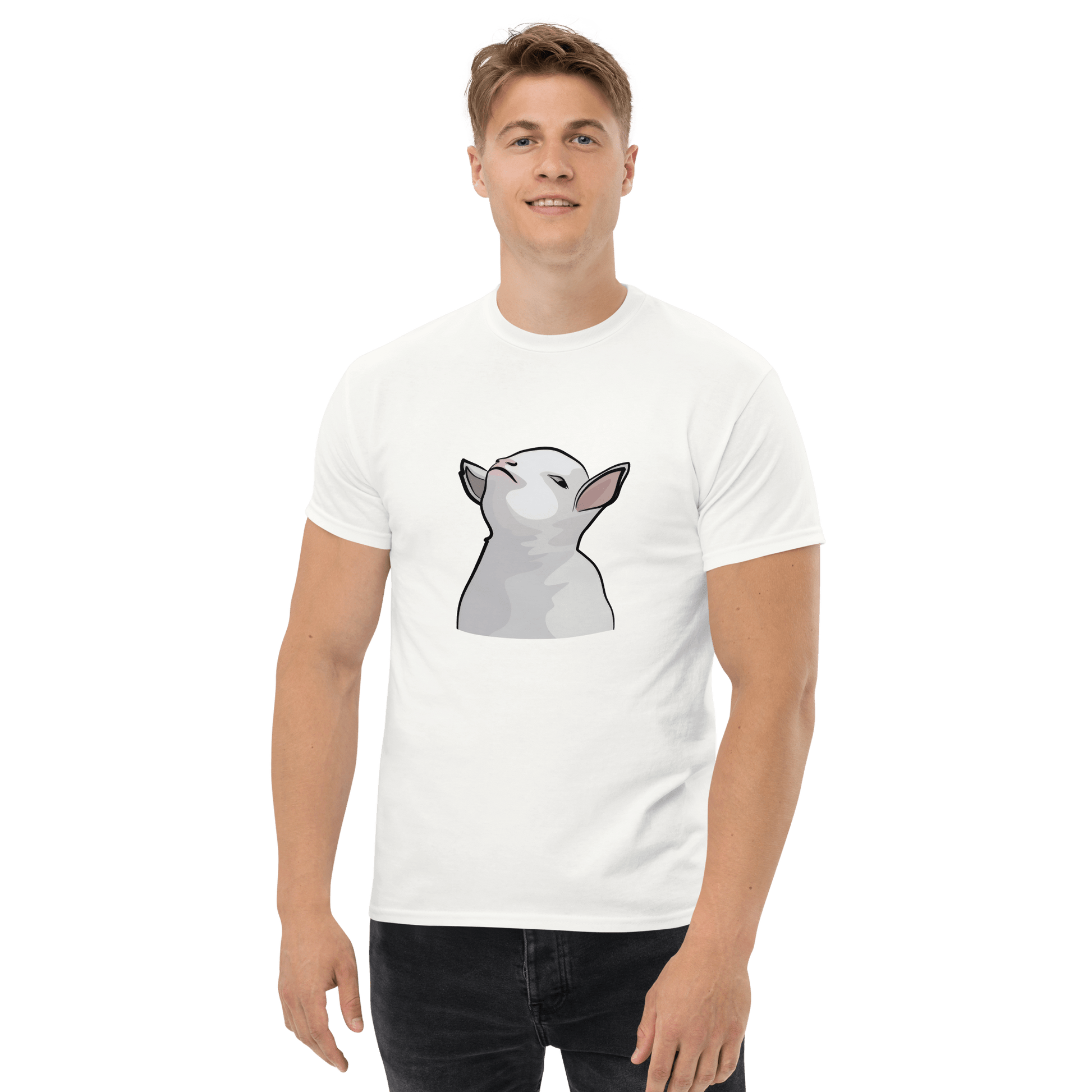 Goat Classic T-Shirt Meme - Ash | Shirtposting
