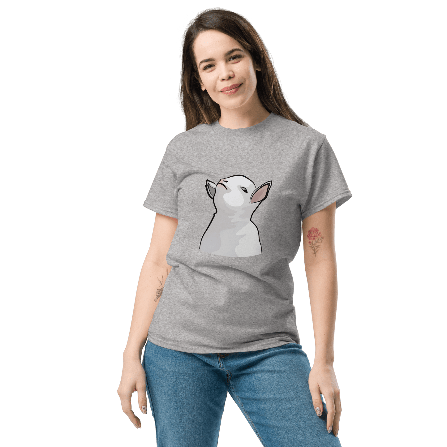 Goat Classic T-Shirt Meme - Military Green | Shirtposting