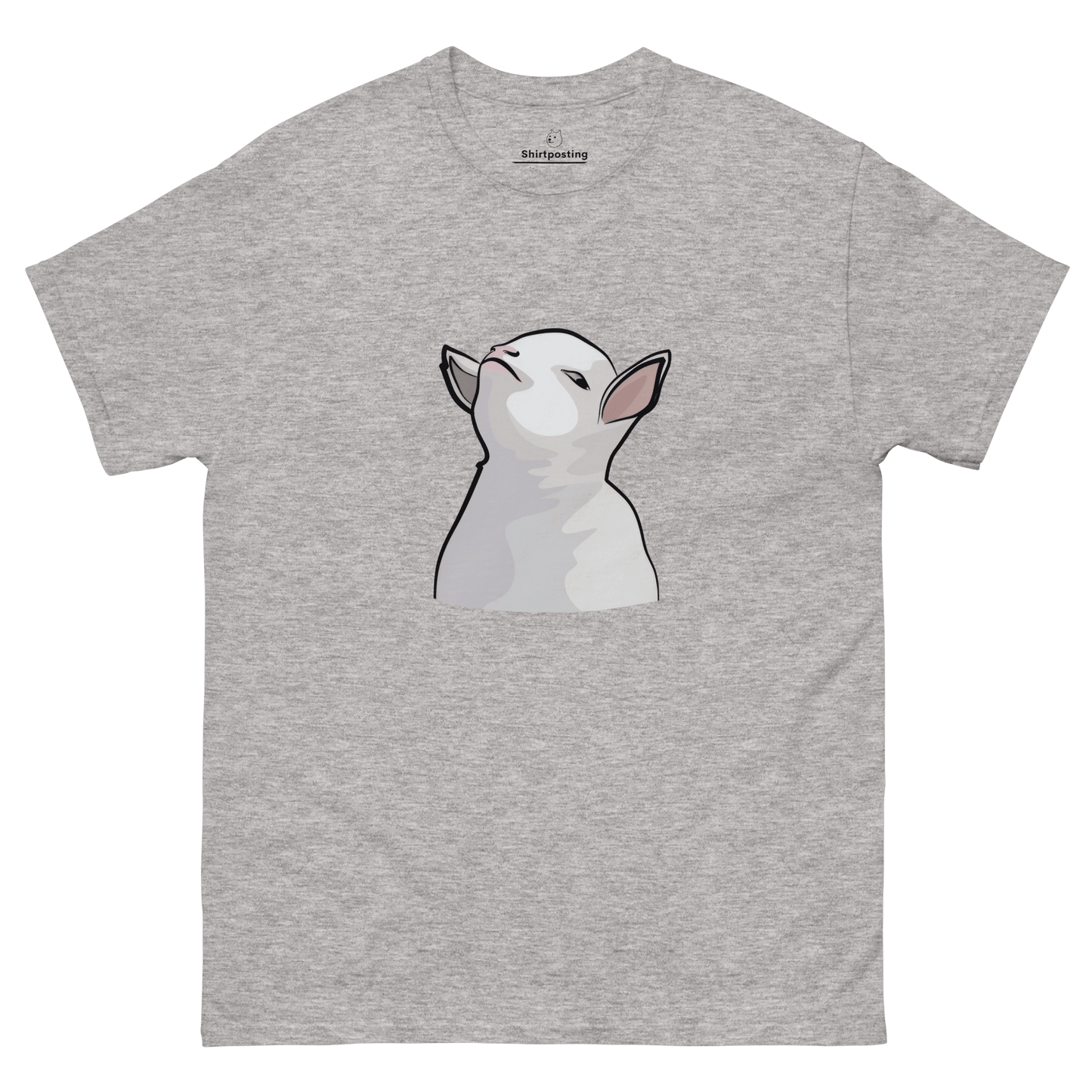 Goat Classic T-Shirt Meme - Sport Grey | Shirtposting