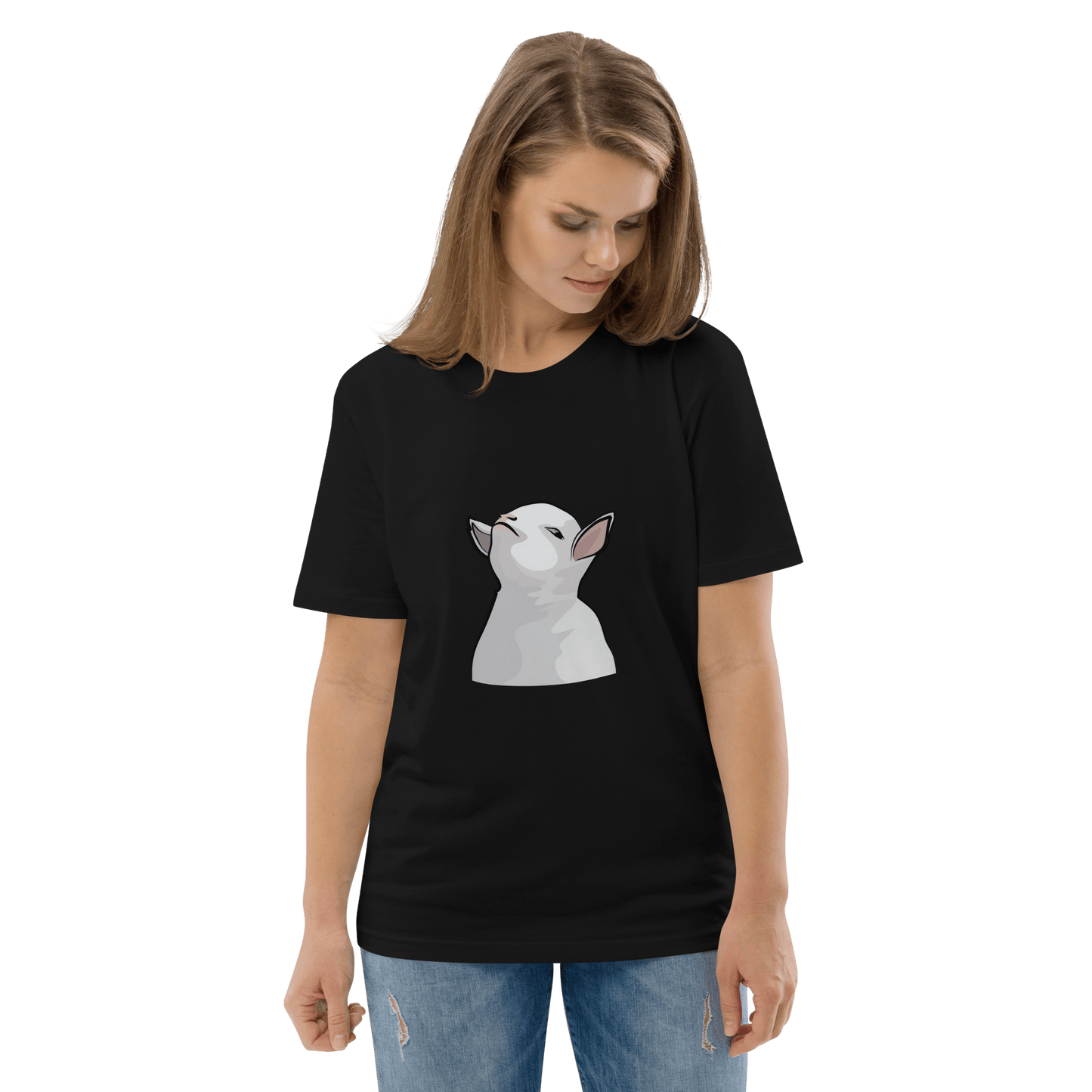 Goat Premium Organic T-Shirt Meme - Cotton Pink | Shirtposting