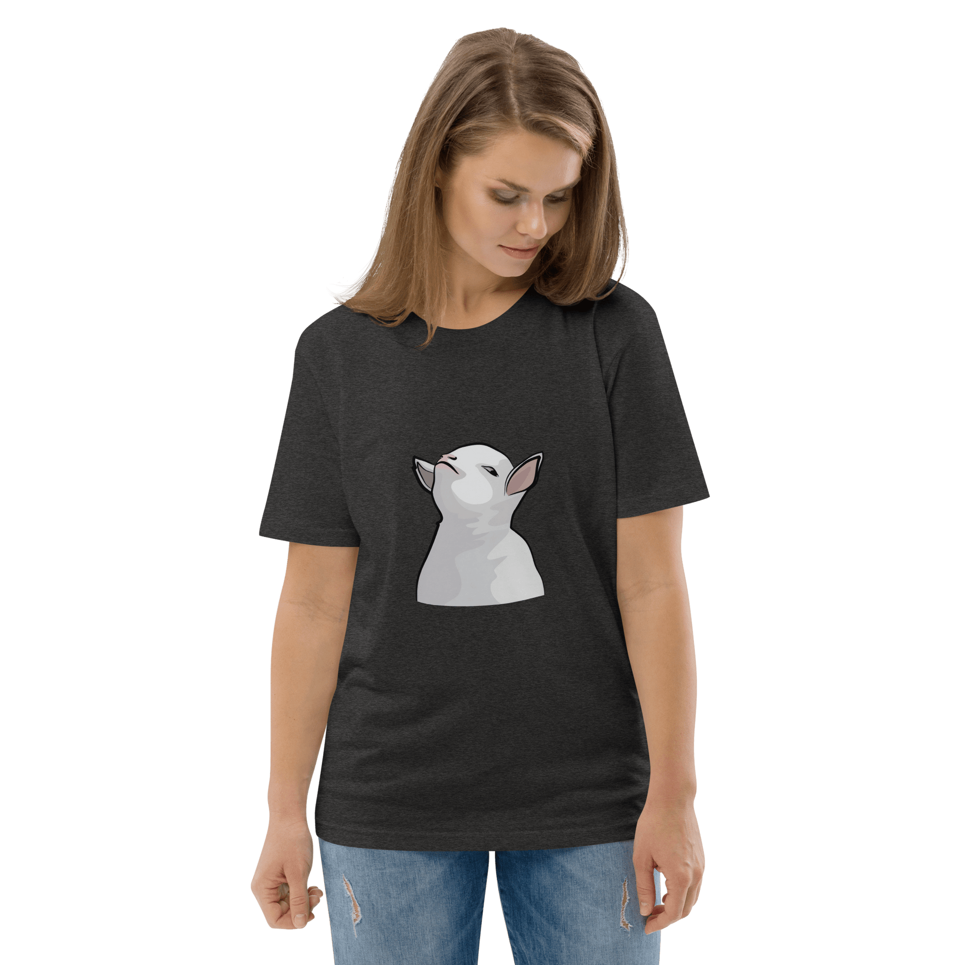 Goat Premium Organic T-Shirt Meme - Cotton Pink | Shirtposting