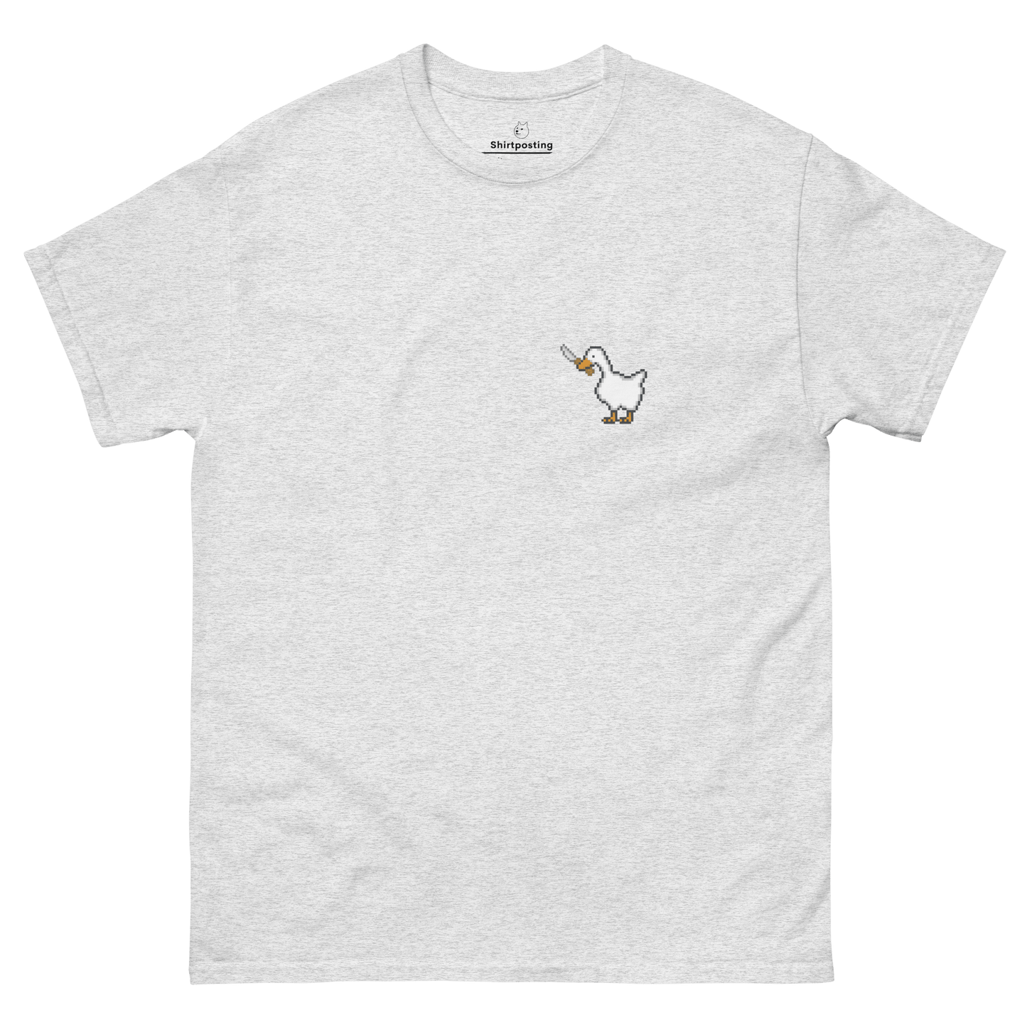 Goose Classic T-Shirt Meme - Ash | Shirtposting