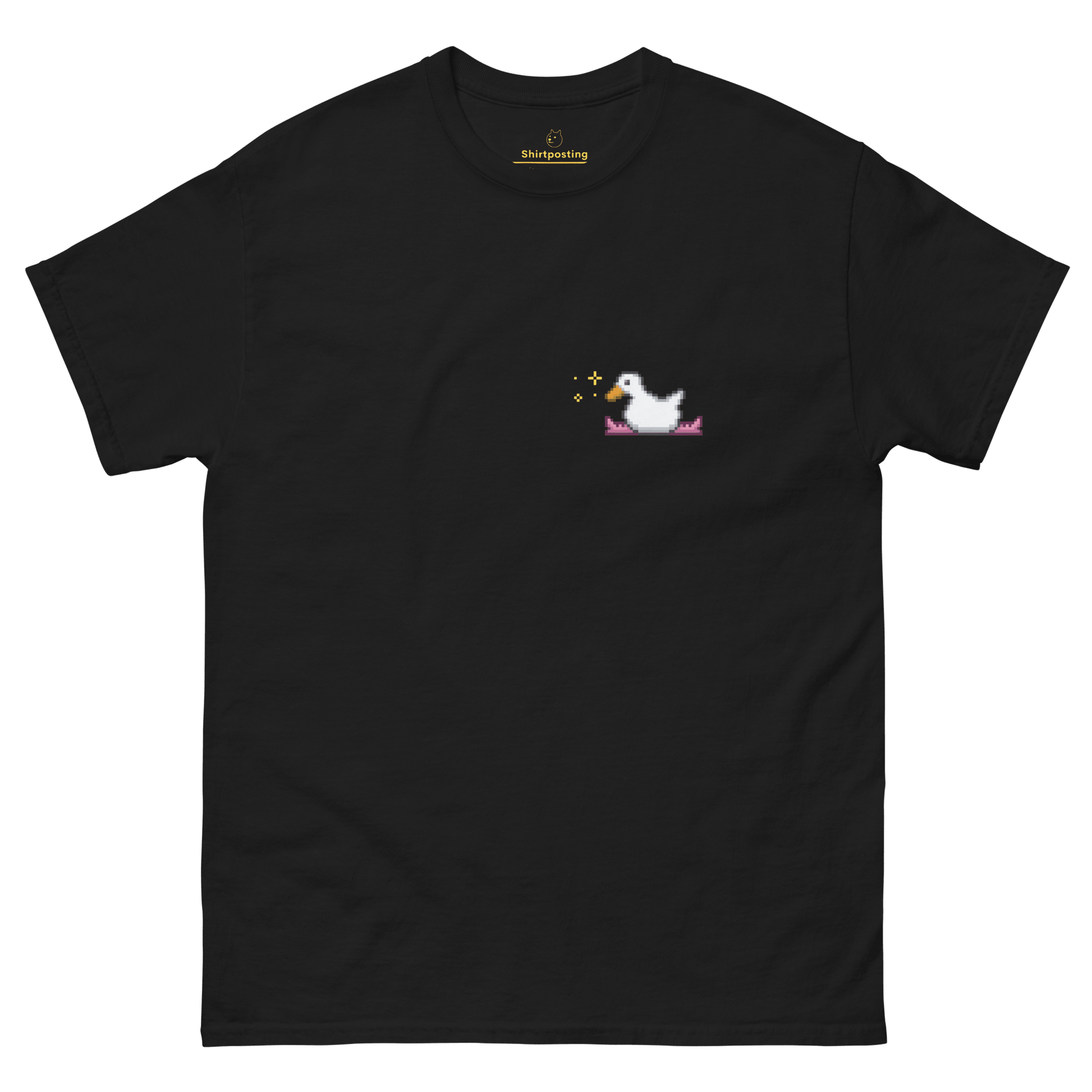 Goose Classic T-Shirt Meme - Black | Shirtposting