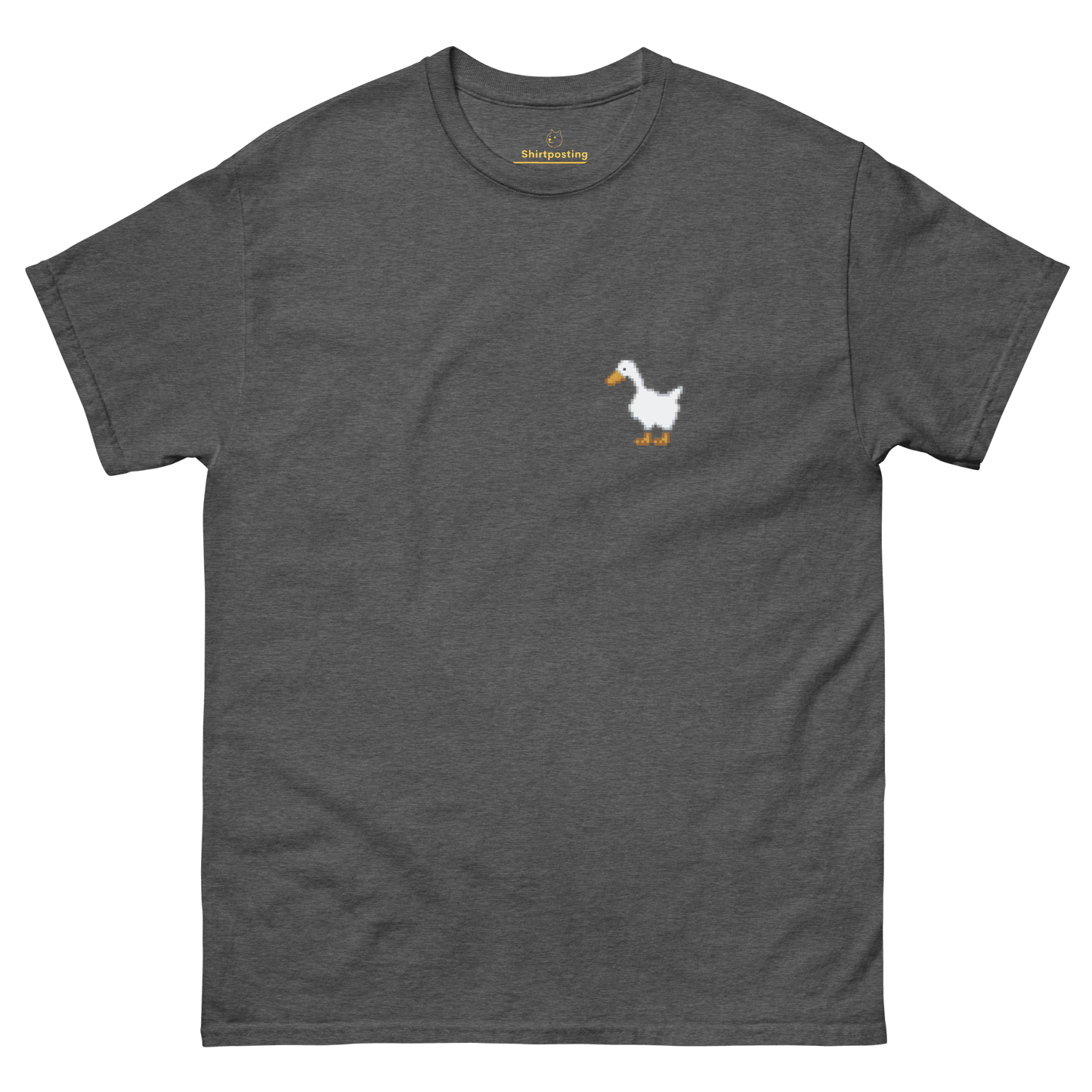 Goose Classic T-Shirt Meme - Dark Heather | Shirtposting