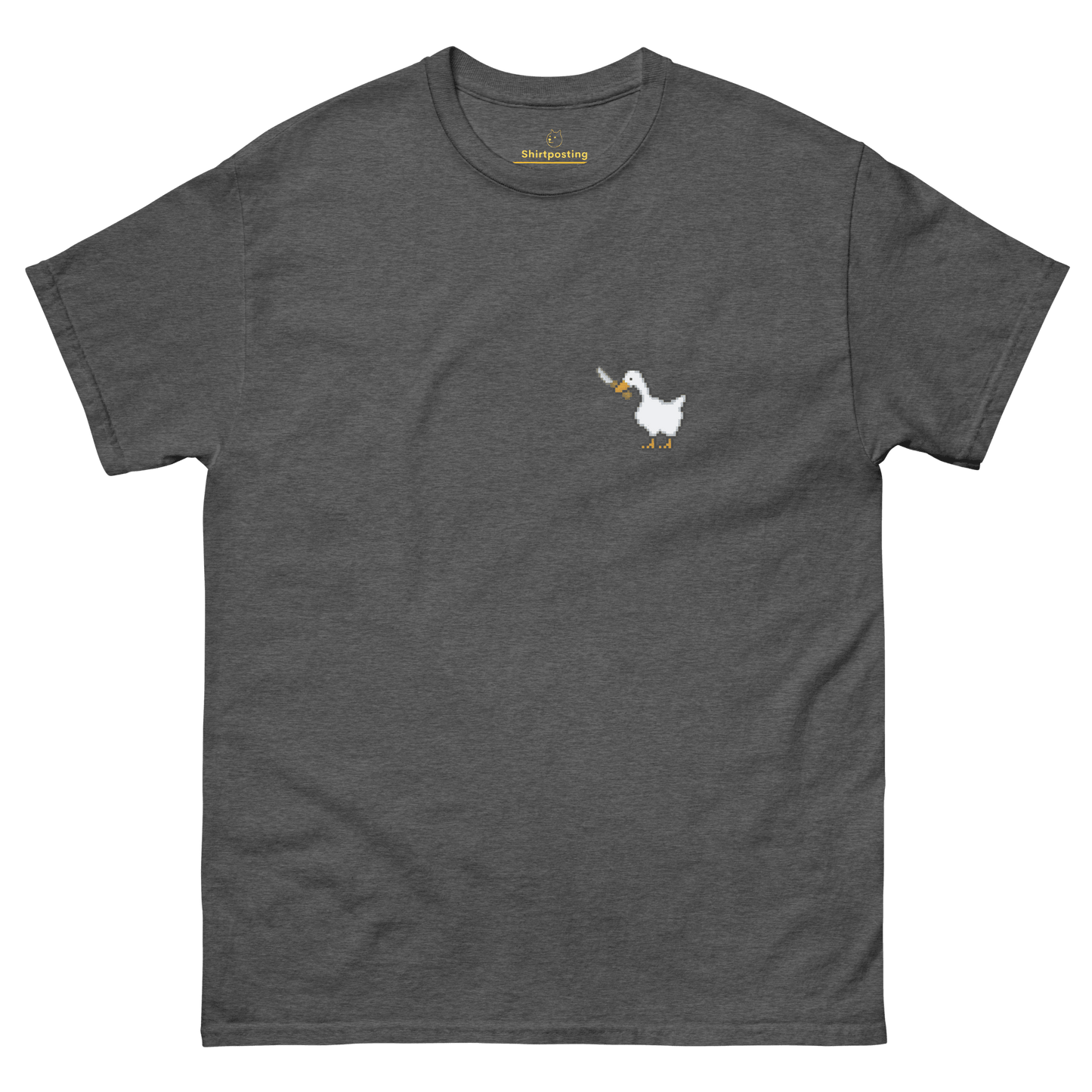 Goose Classic T-Shirt Meme - Dark Heather | Shirtposting