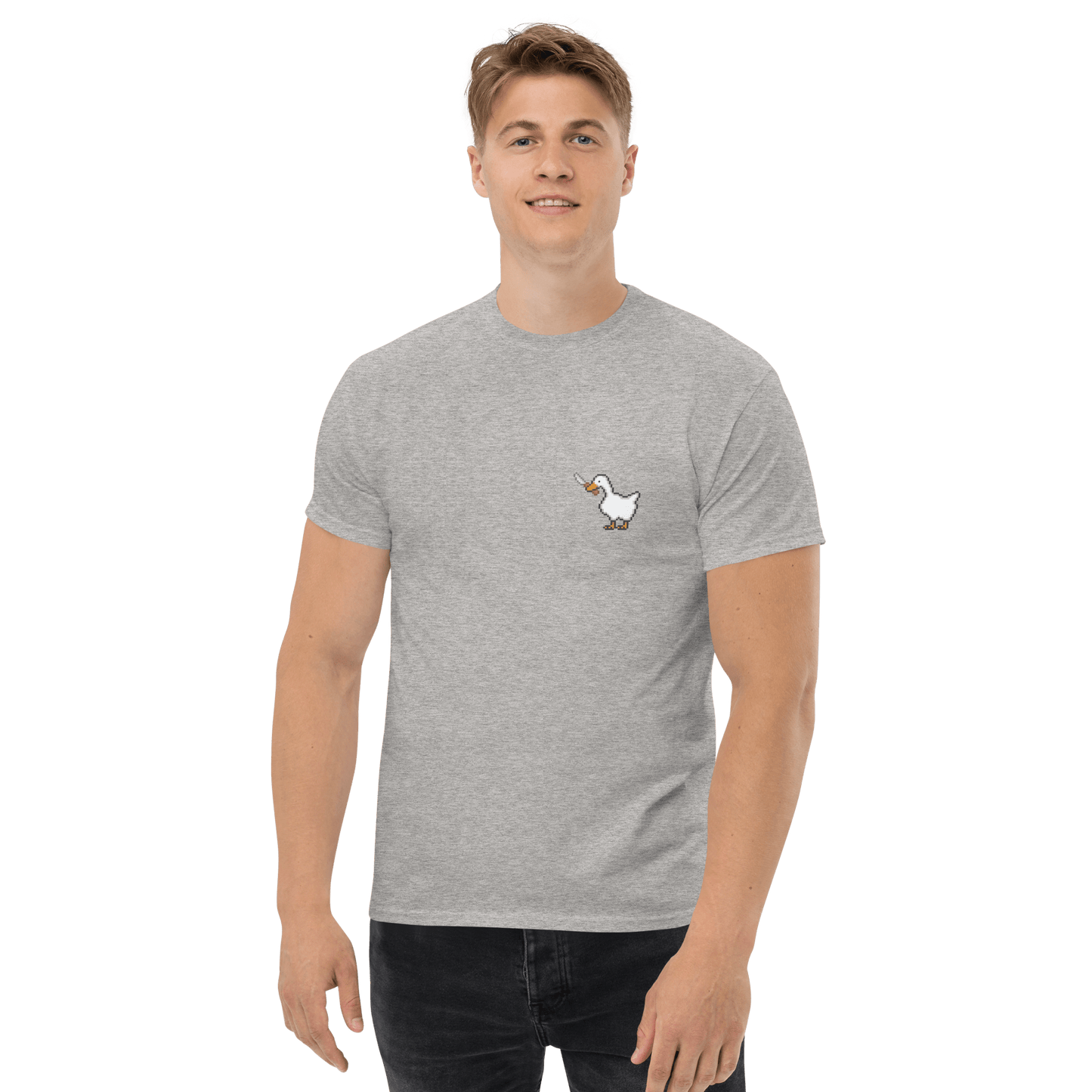 Goose Classic T-Shirt Meme - Military Green | Shirtposting