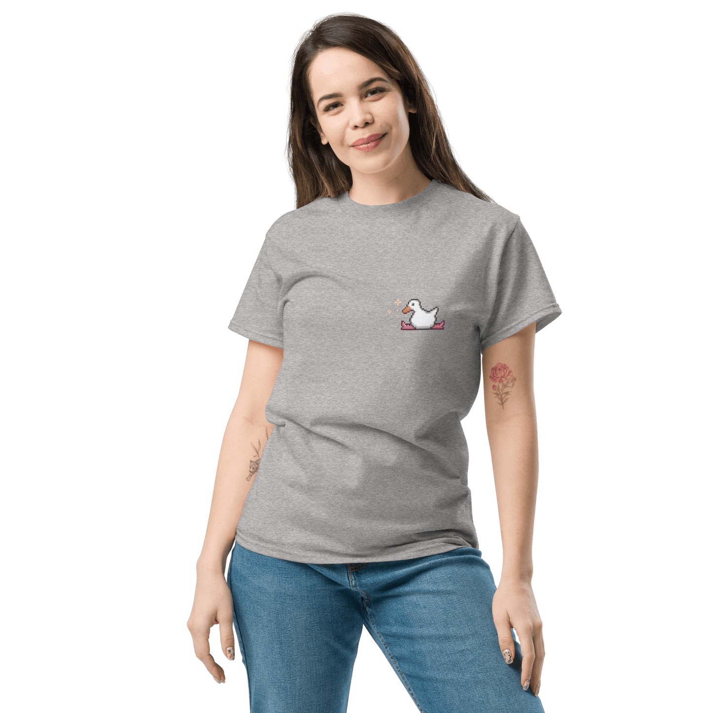 Goose Classic T-Shirt Meme - Military Green | Shirtposting