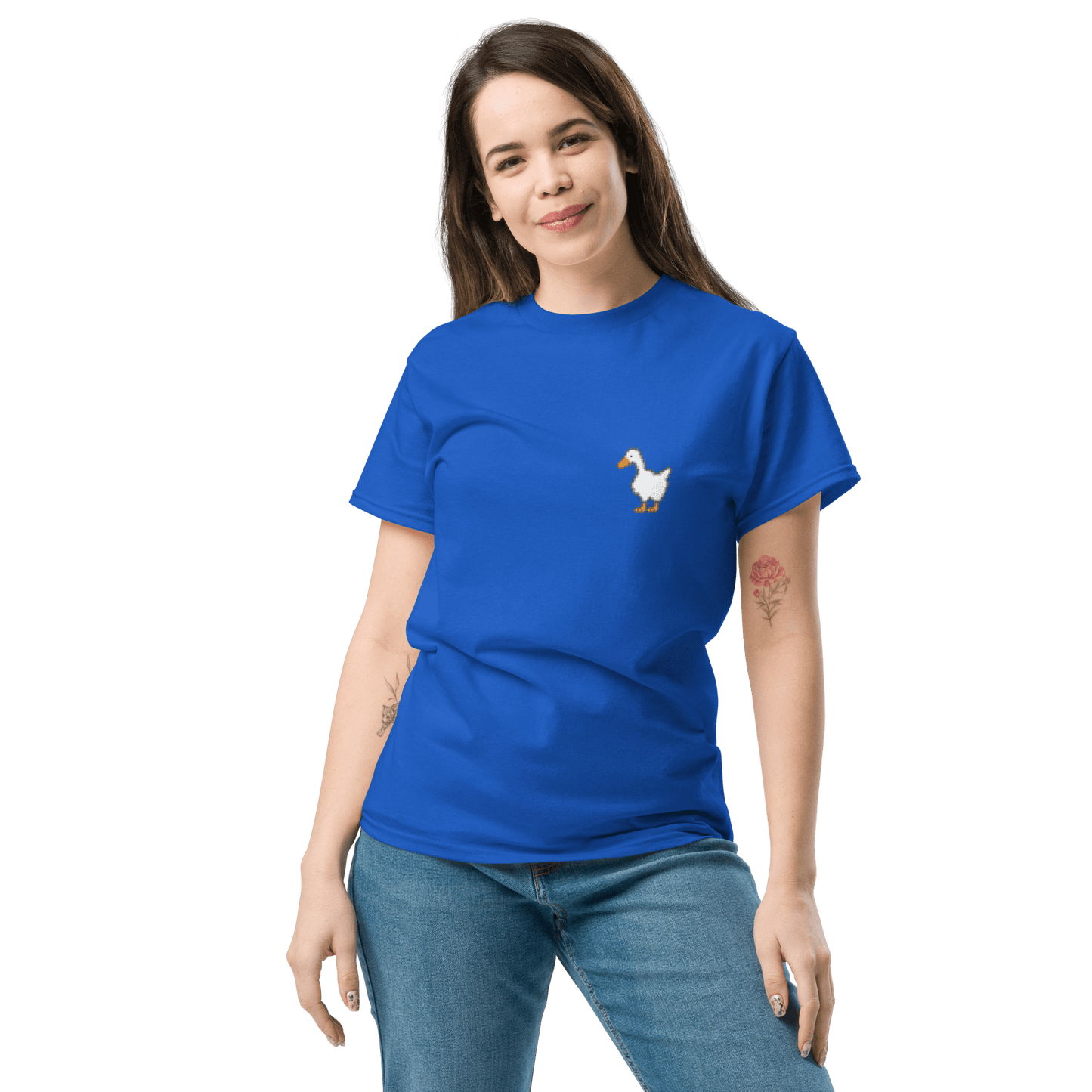 Goose Classic T-Shirt Meme - Royal | Shirtposting