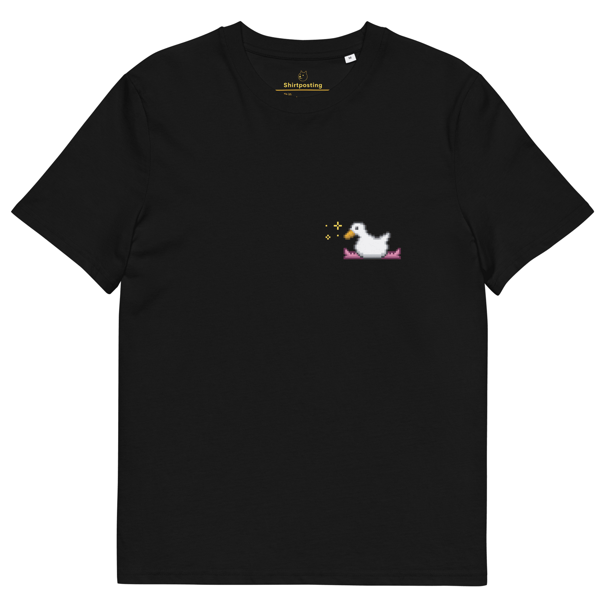 Goose Premium Organic T-Shirt Meme - Black | Shirtposting