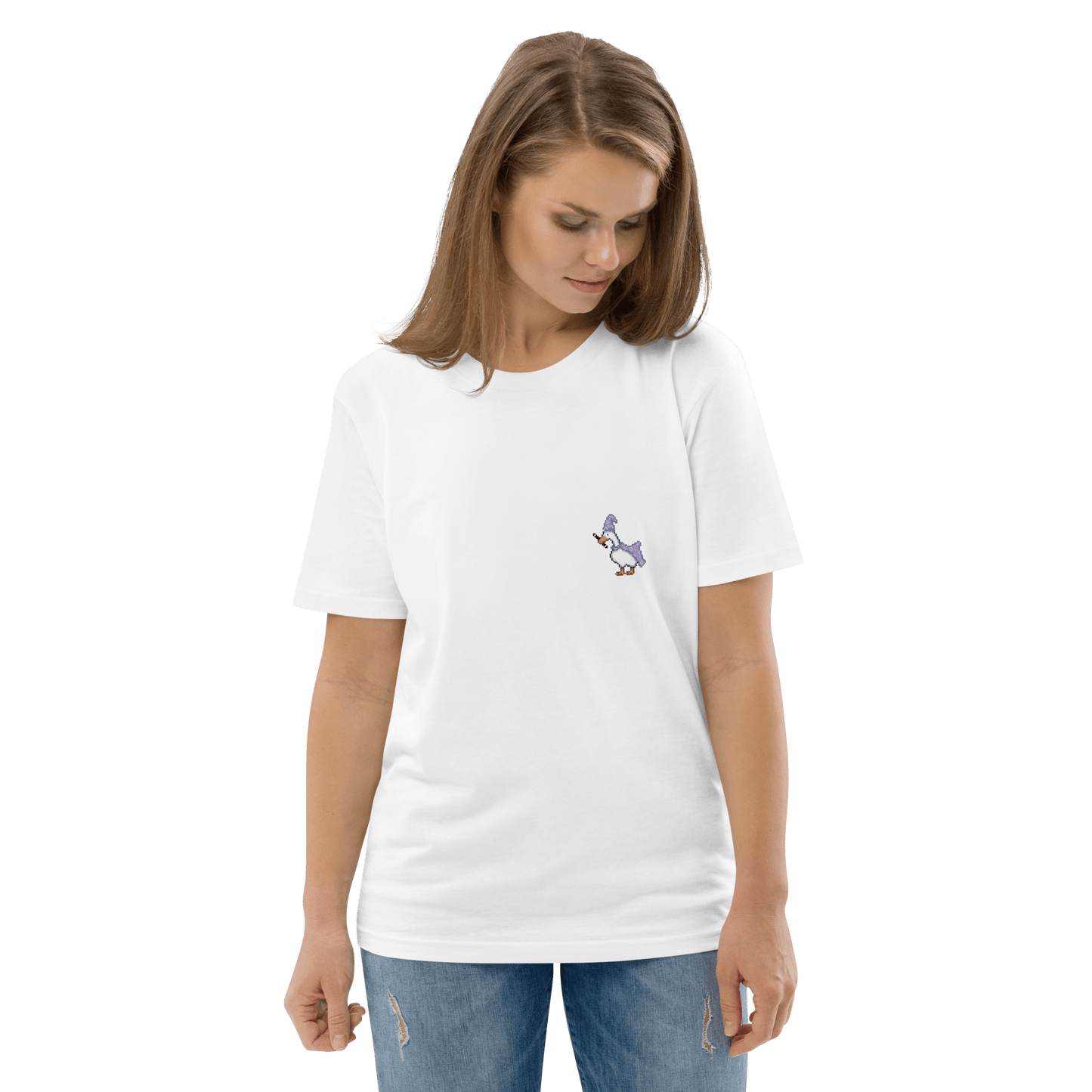 Goose Premium Organic T-Shirt Meme - Cotton Pink | Shirtposting