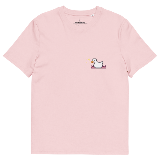 Goose Premium Organic T-Shirt Meme - Cotton Pink | Shirtposting