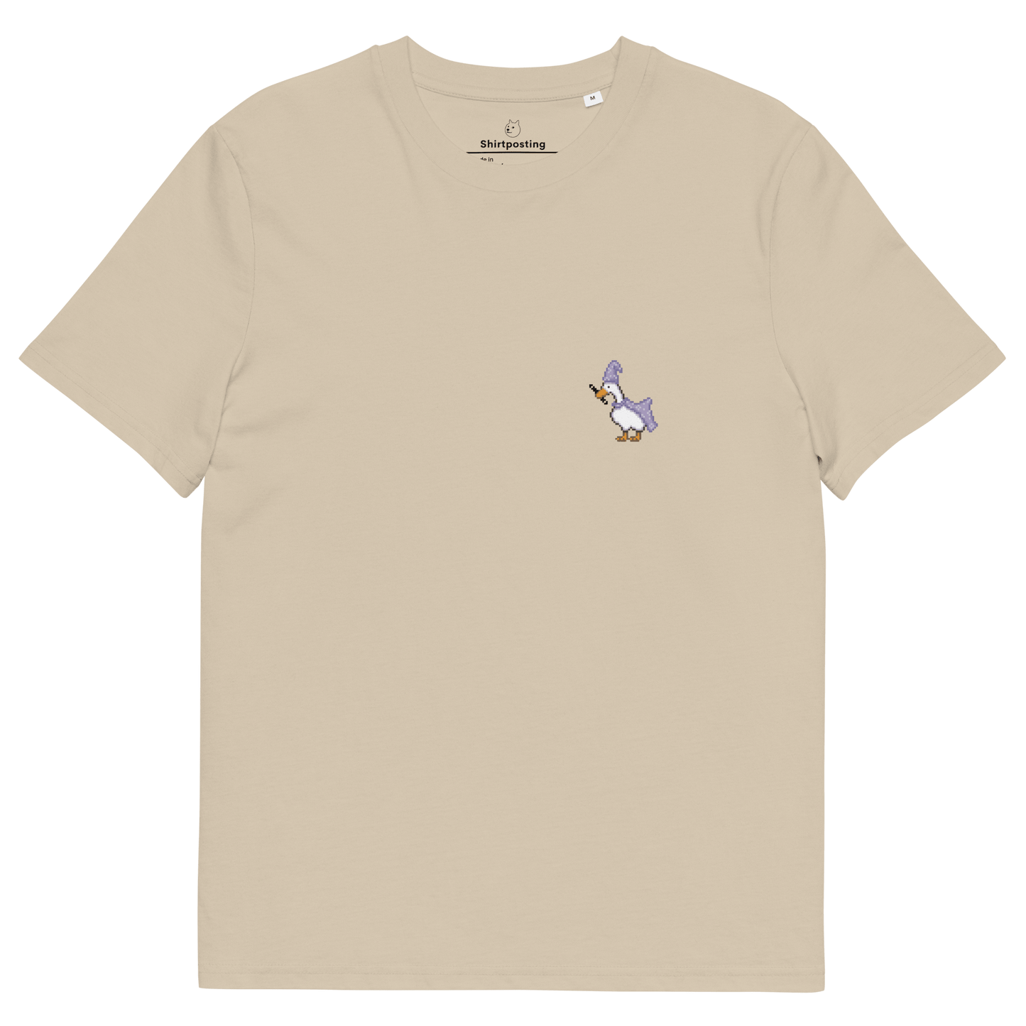 Goose Premium Organic T-Shirt Meme - Desert Dust | Shirtposting