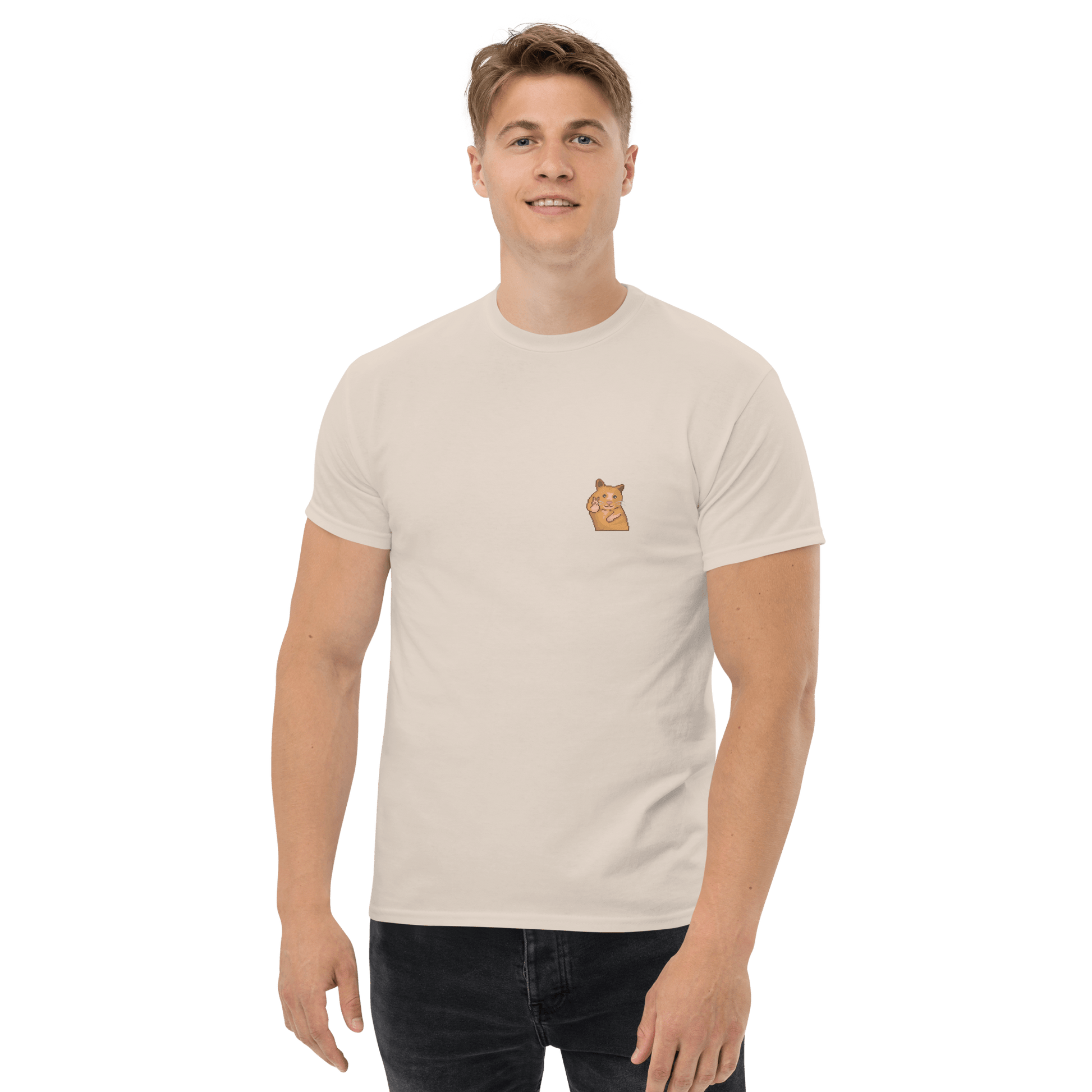 Hamster Classic T-Shirt Meme - Military Green | Shirtposting