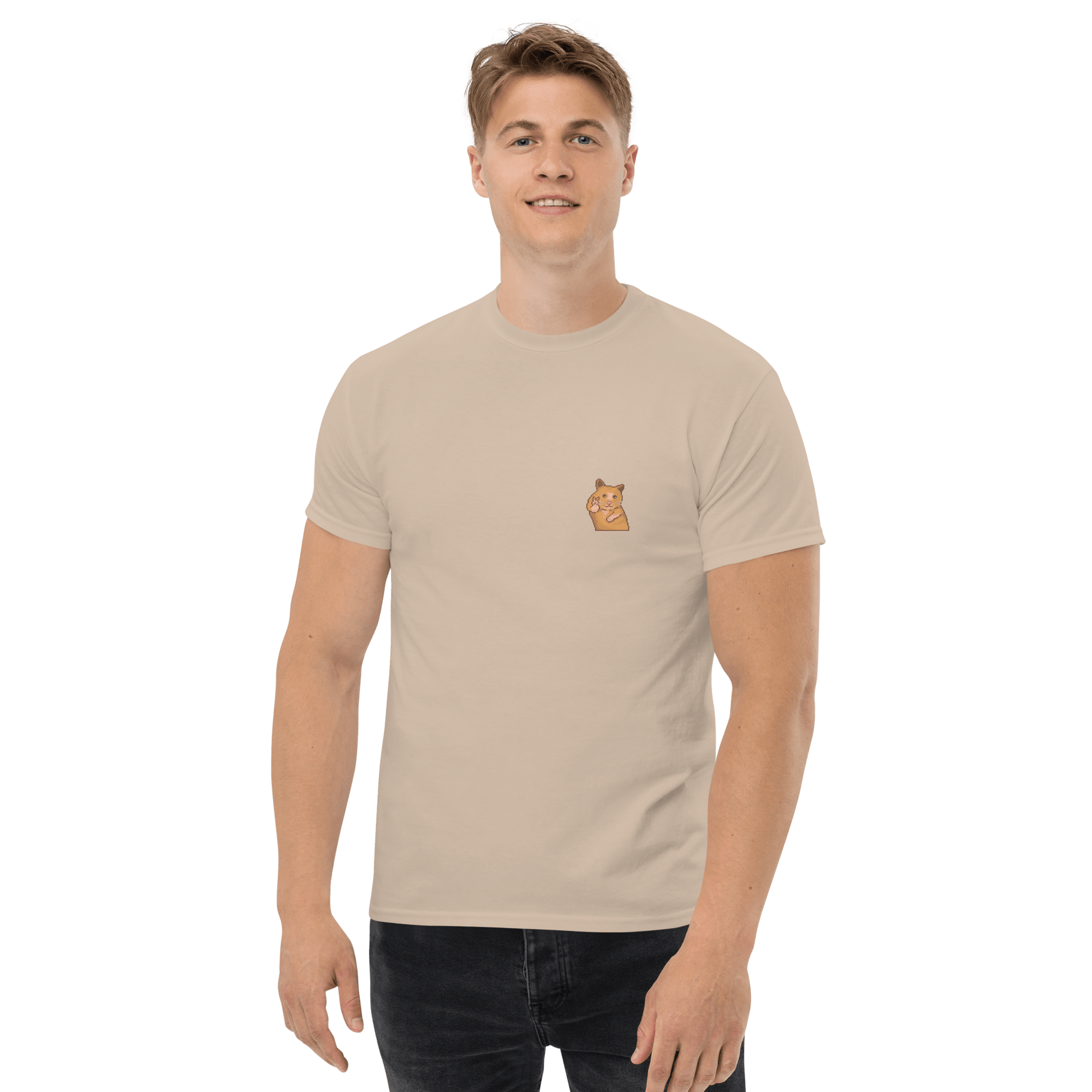 Hamster Classic T-Shirt Meme - Military Green | Shirtposting
