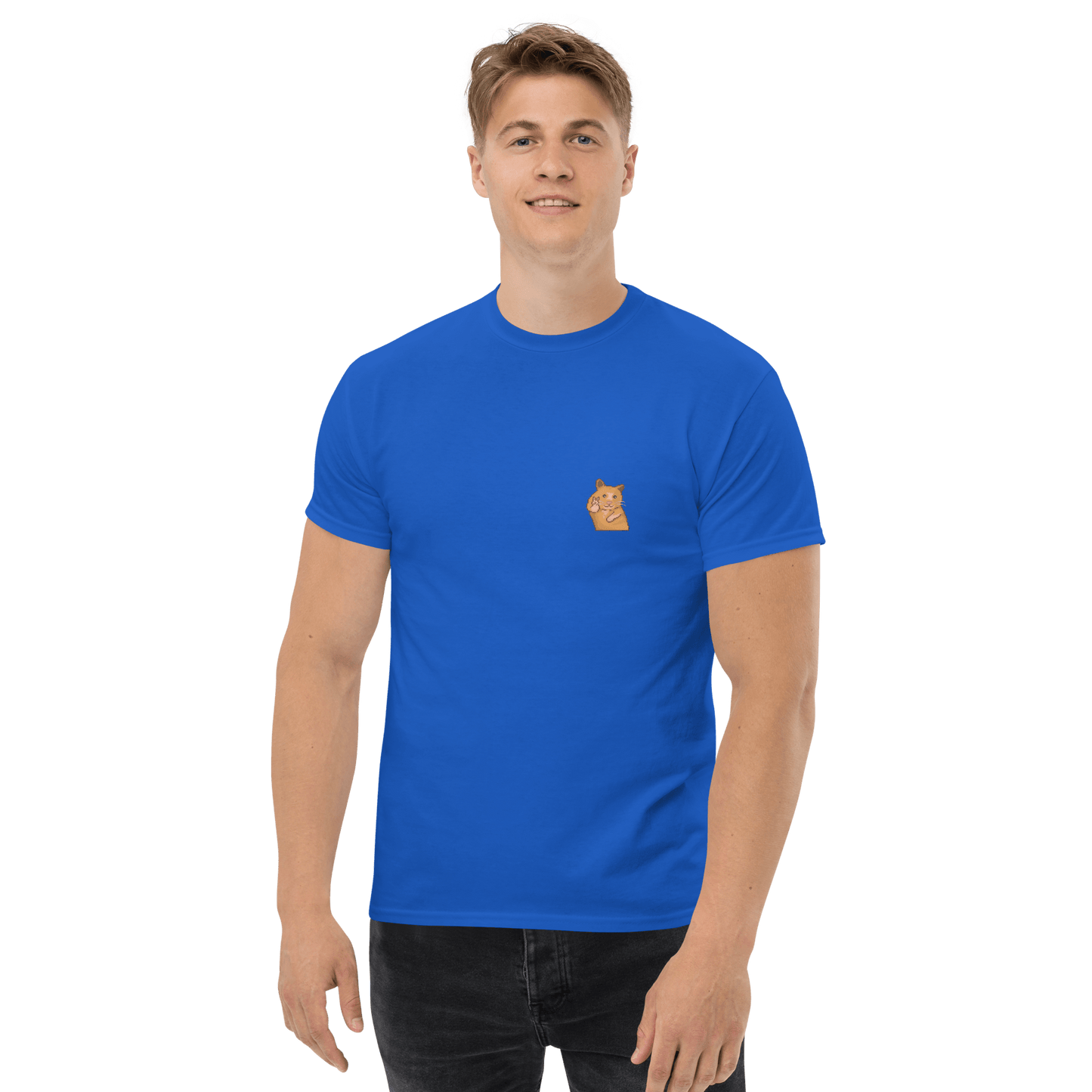 Hamster Classic T-Shirt Meme - Royal | Shirtposting