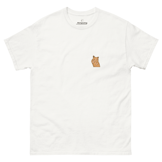 Hamster Classic T-Shirt Meme - White | Shirtposting