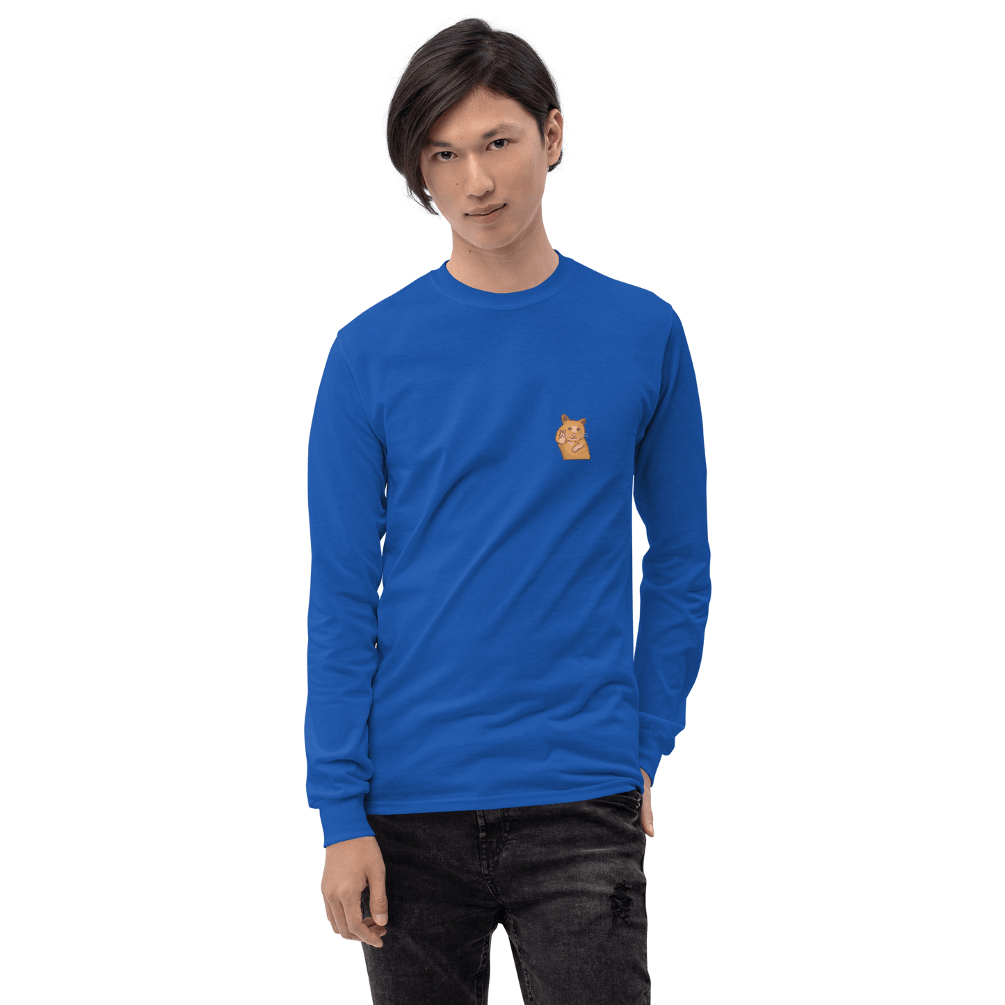 Hamster Long Sleeve T-Shirt Meme - Sport Grey | Shirtposting