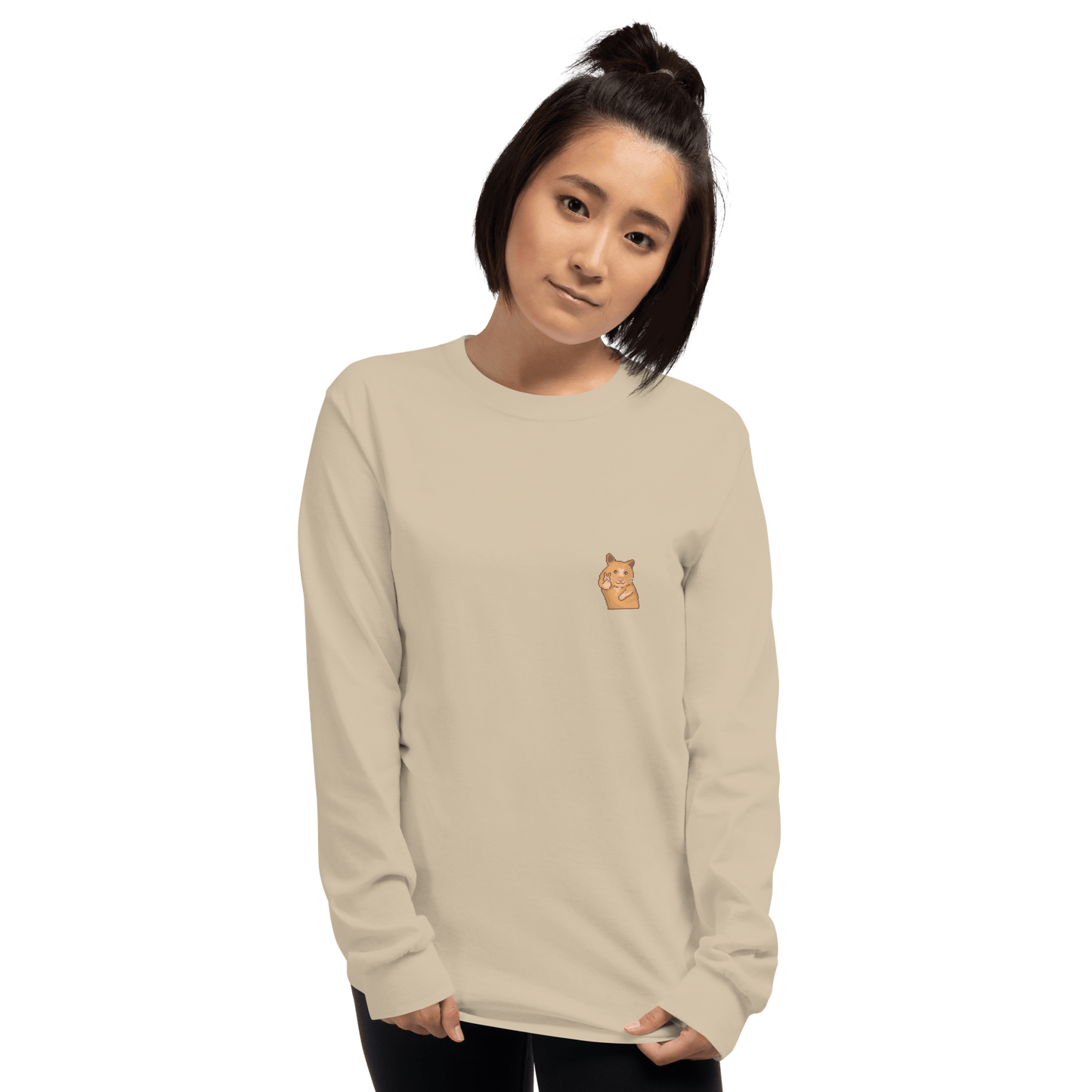 Hamster Long Sleeve T-Shirt Meme - Sport Grey | Shirtposting