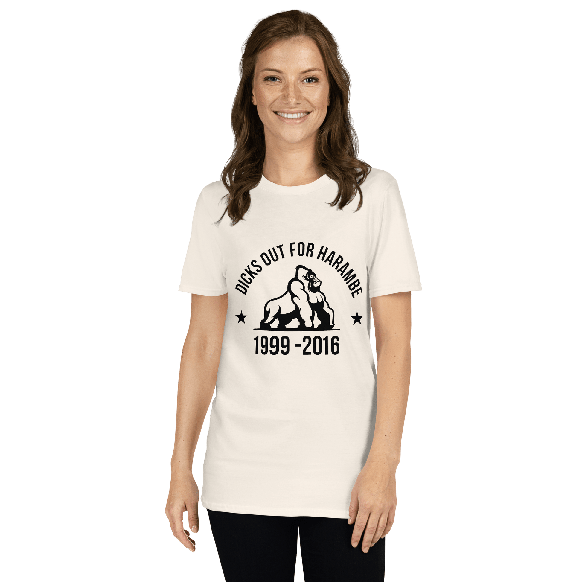Harambe Classic T-Shirt Meme - Sand | Shirtposting