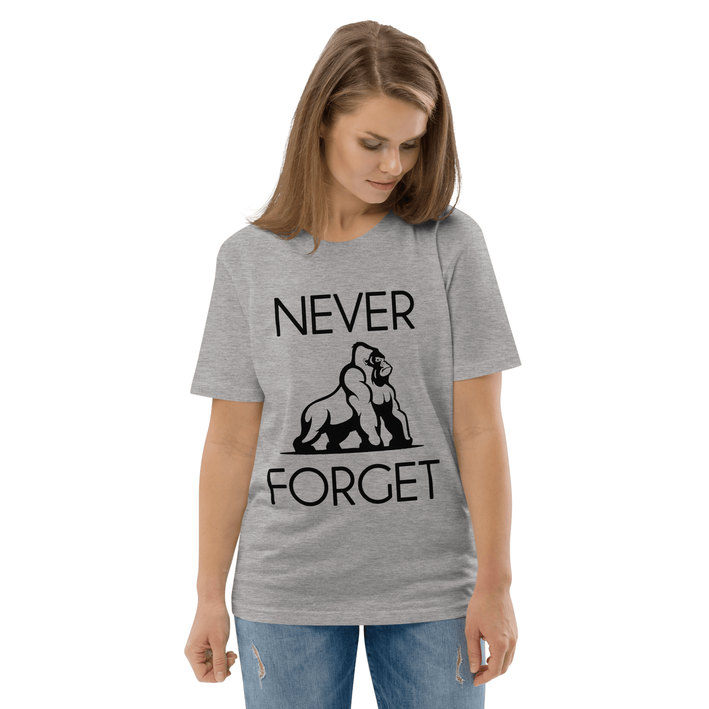 Harambe Premium Organic T-Shirt Meme - Cotton Pink | Shirtposting