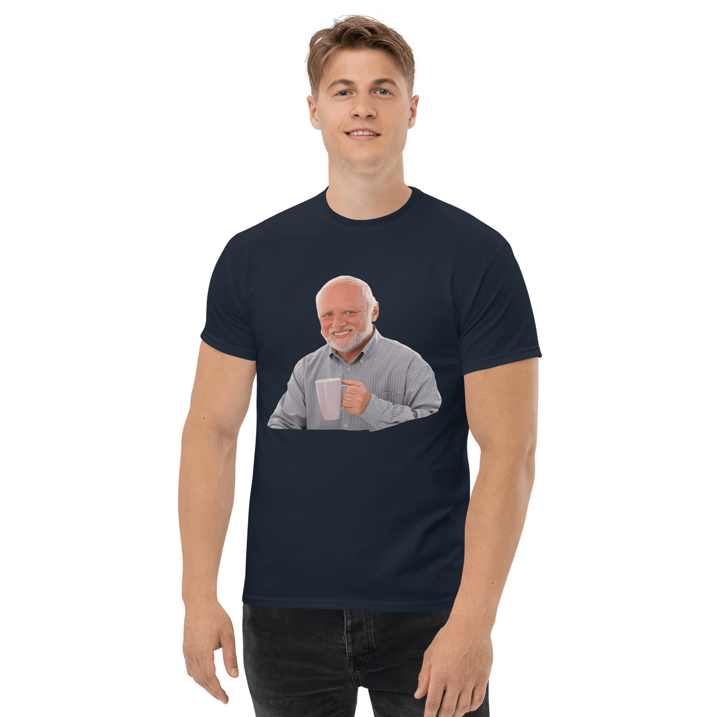 Hide The Pain Herold Classic T-Shirt Meme - Royal | Shirtposting