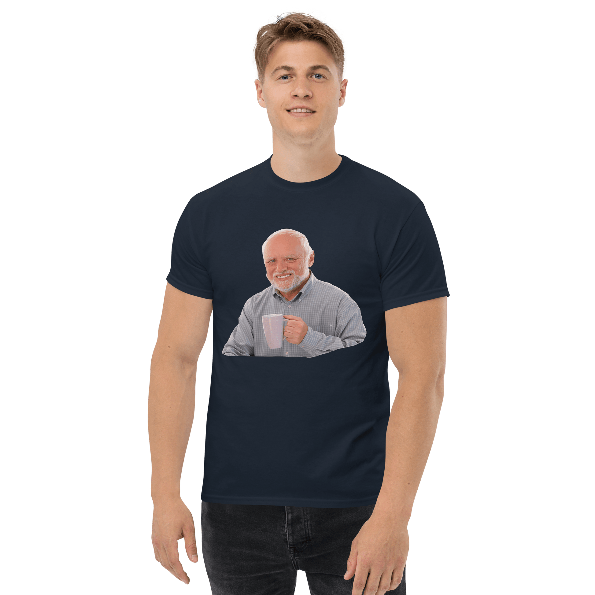 Hide The Pain Herold Classic T-Shirt Meme - Royal | Shirtposting