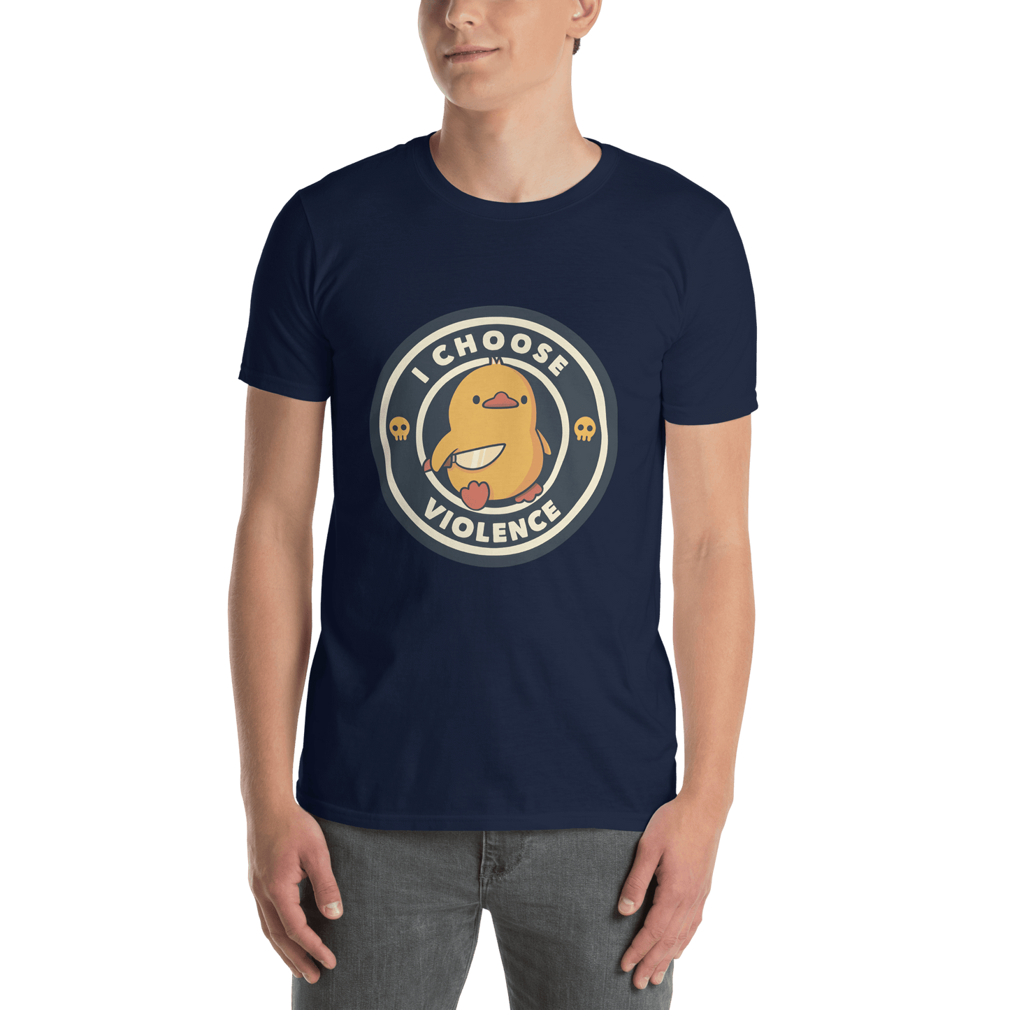 I Choose Violence Classic T-Shirt Meme - Royal | Shirtposting