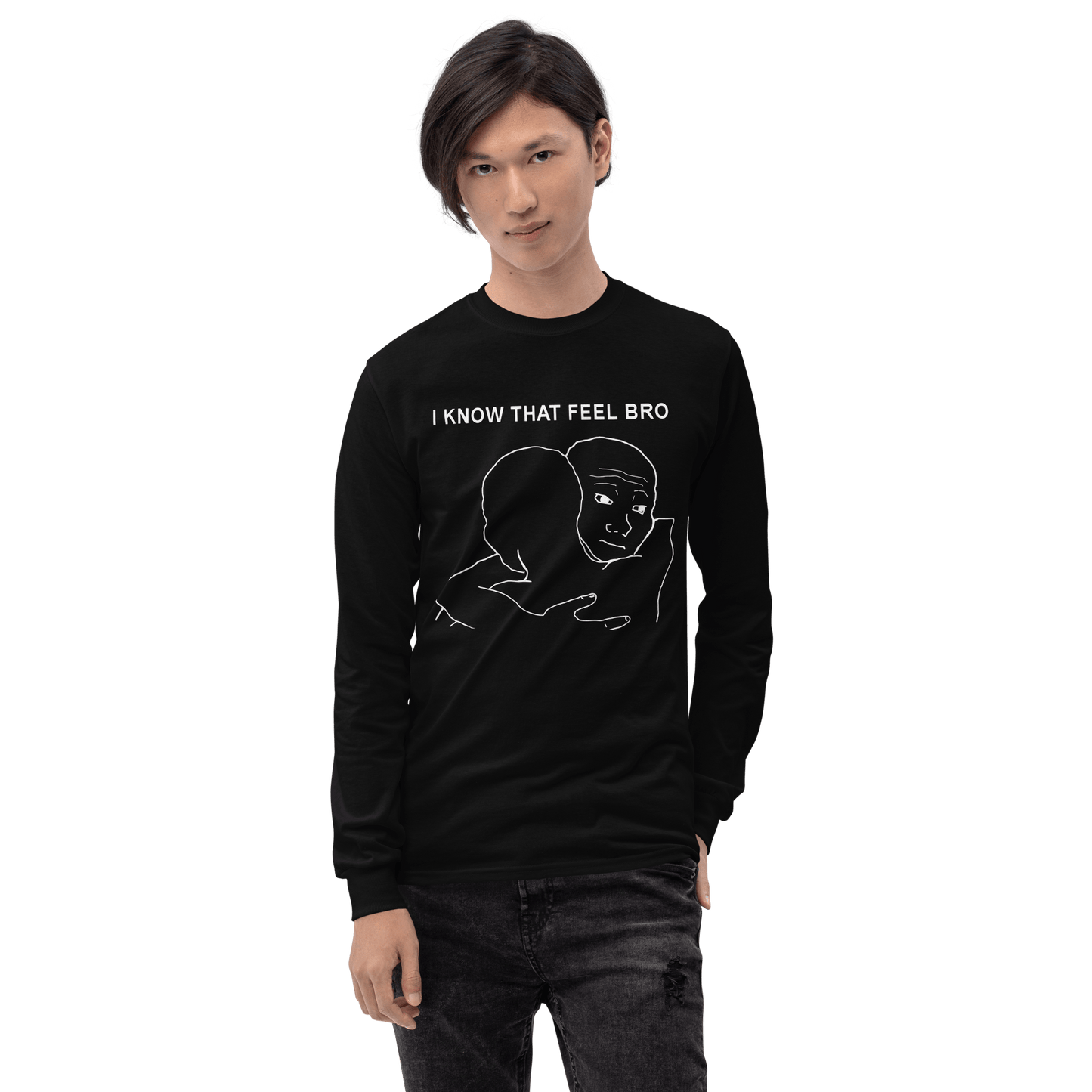 I Know That Feel Long Sleeve T-Shirt Meme - Royal | Shirtposting